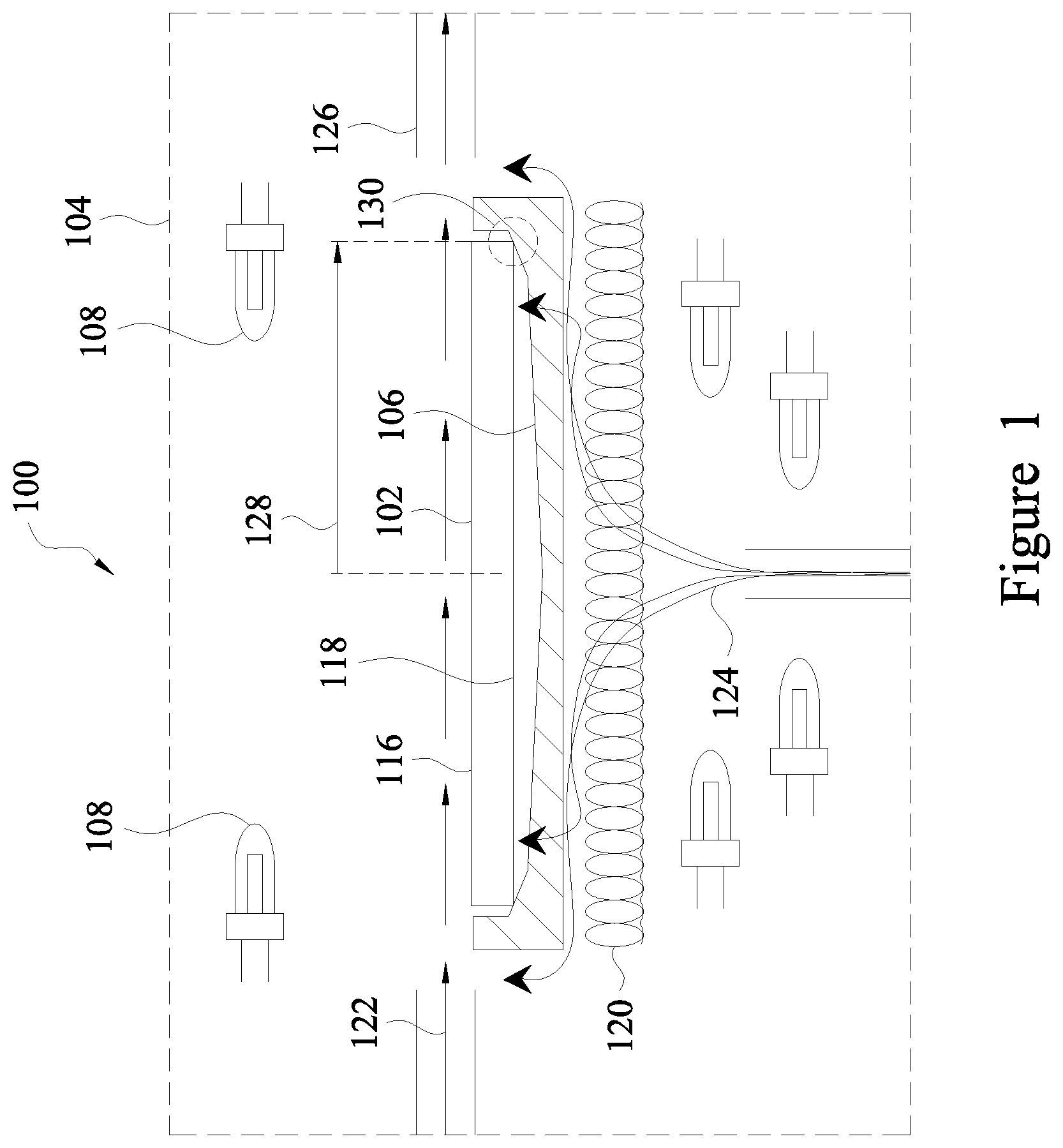 Patent US11773506 Figure 1 – Wafer susceptor with improved thermal characteristics