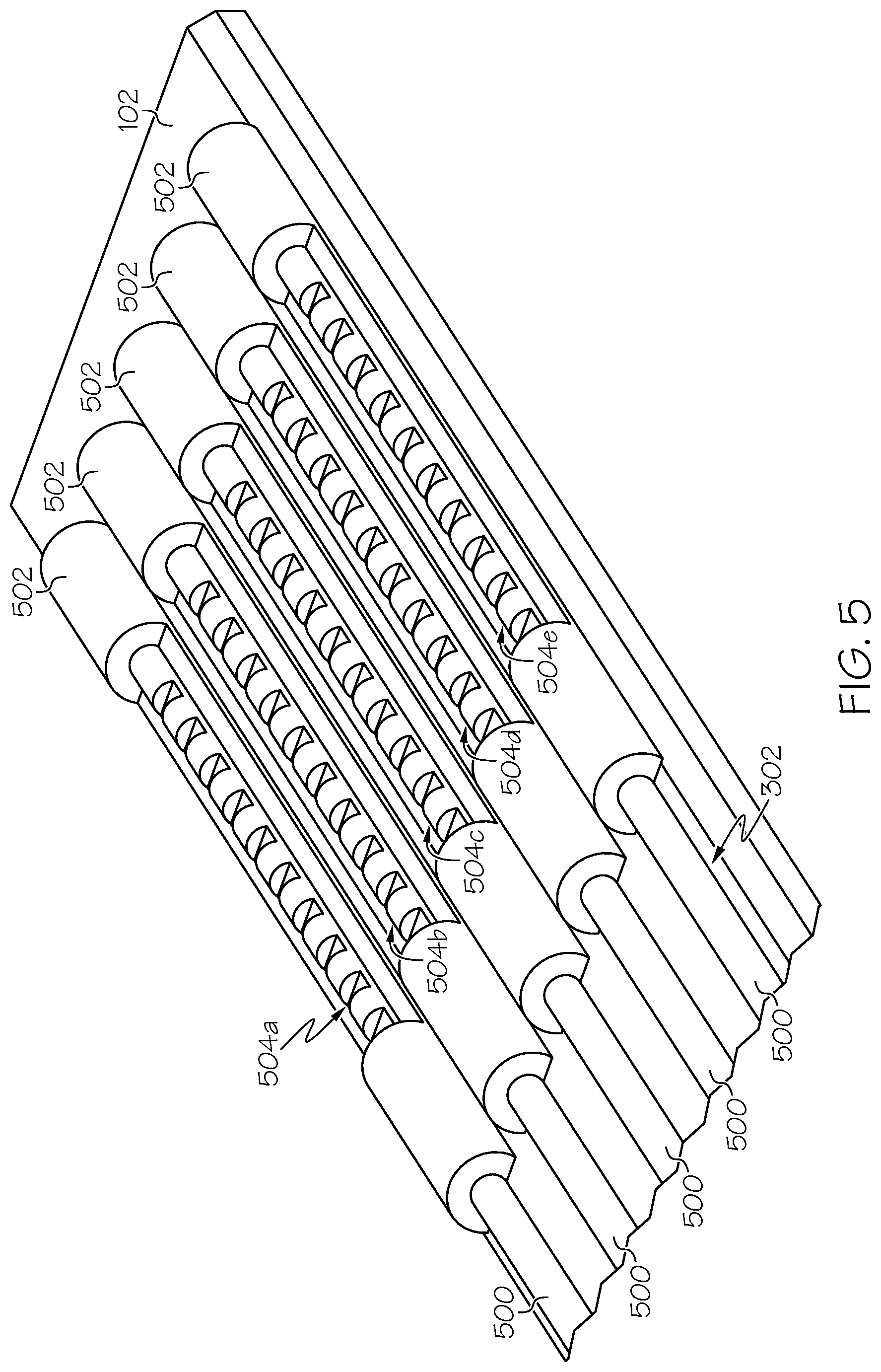 Patent US11773518 Figure 5 – Object detection by indexed optical fiber fabrics