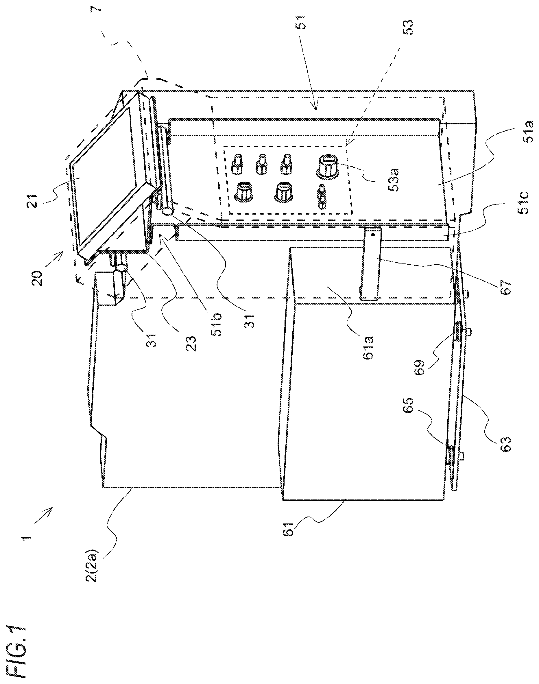 Patent US11773519 Figure 1 – Loom