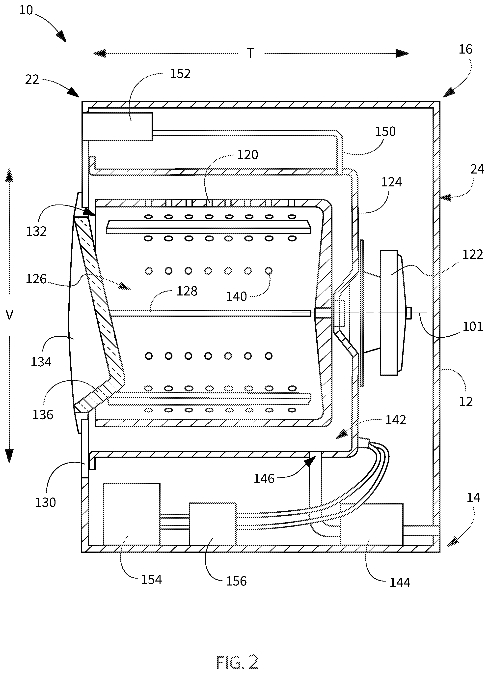 Patent US11773522 Figure 2 – Household appliance guided provisioning