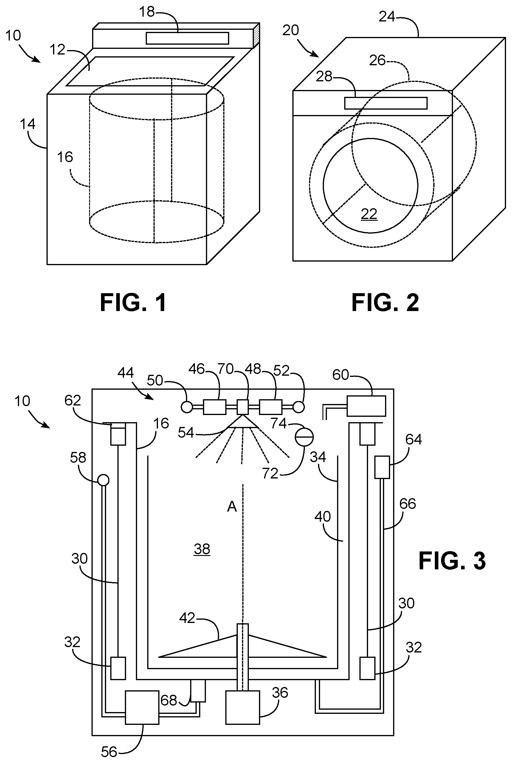 Patent US11773524 Figure 1 – Laundry washing machine color composition analysis during loading