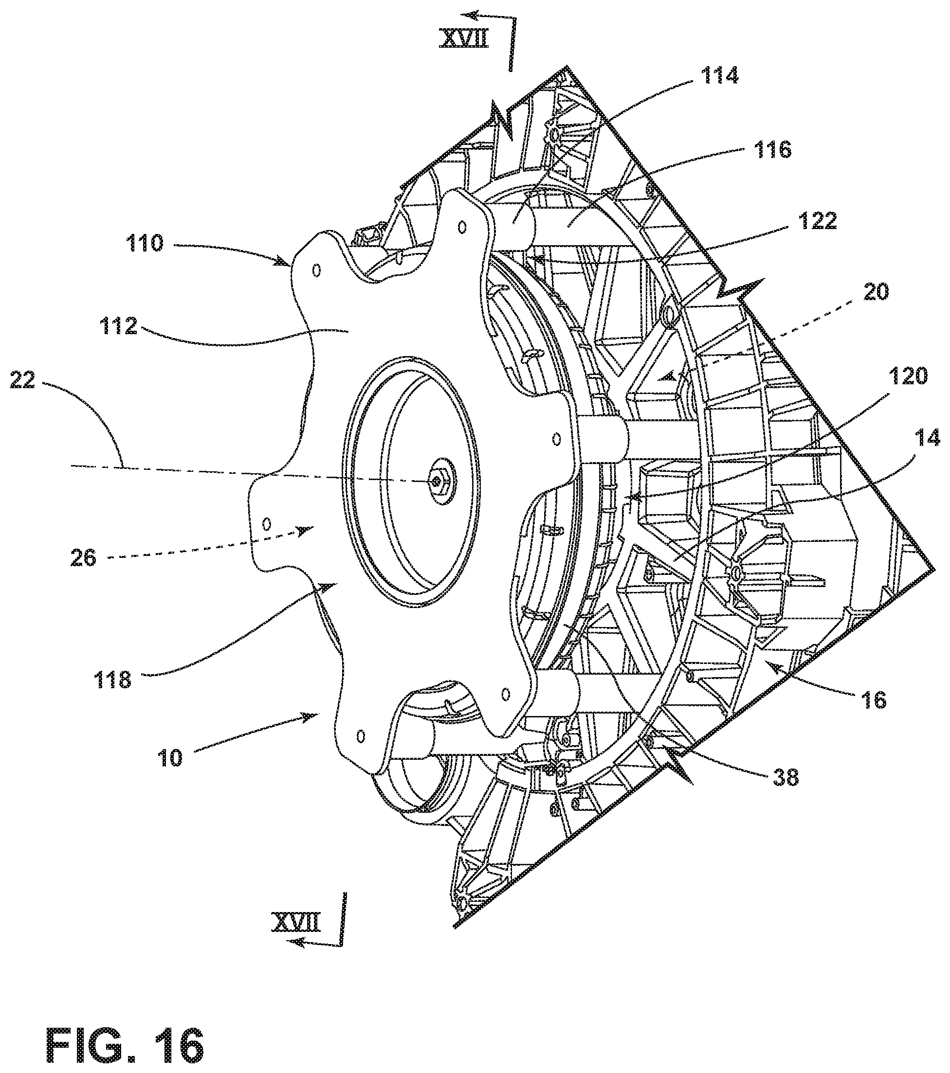 Patent US11773525 Figure 13 – Double-rotor washing type drum washing machine