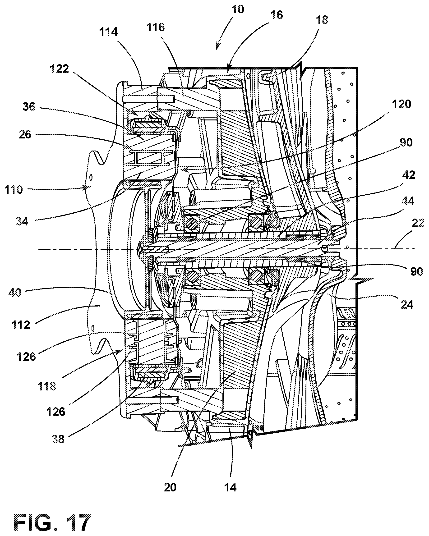 Patent US11773525 Figure 14 – Double-rotor washing type drum washing machine