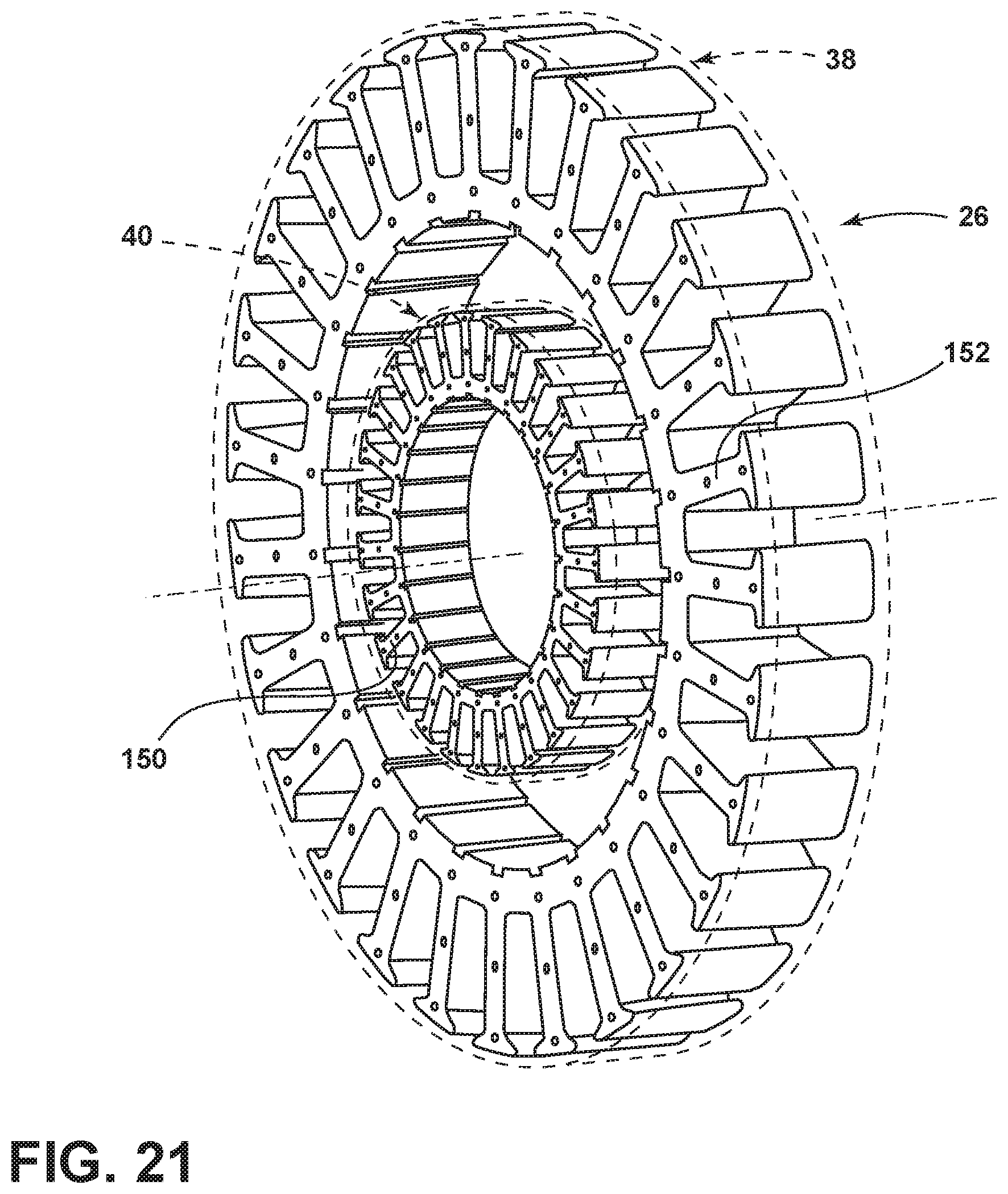 Patent US11773525 Figure 18 – Double-rotor washing type drum washing machine