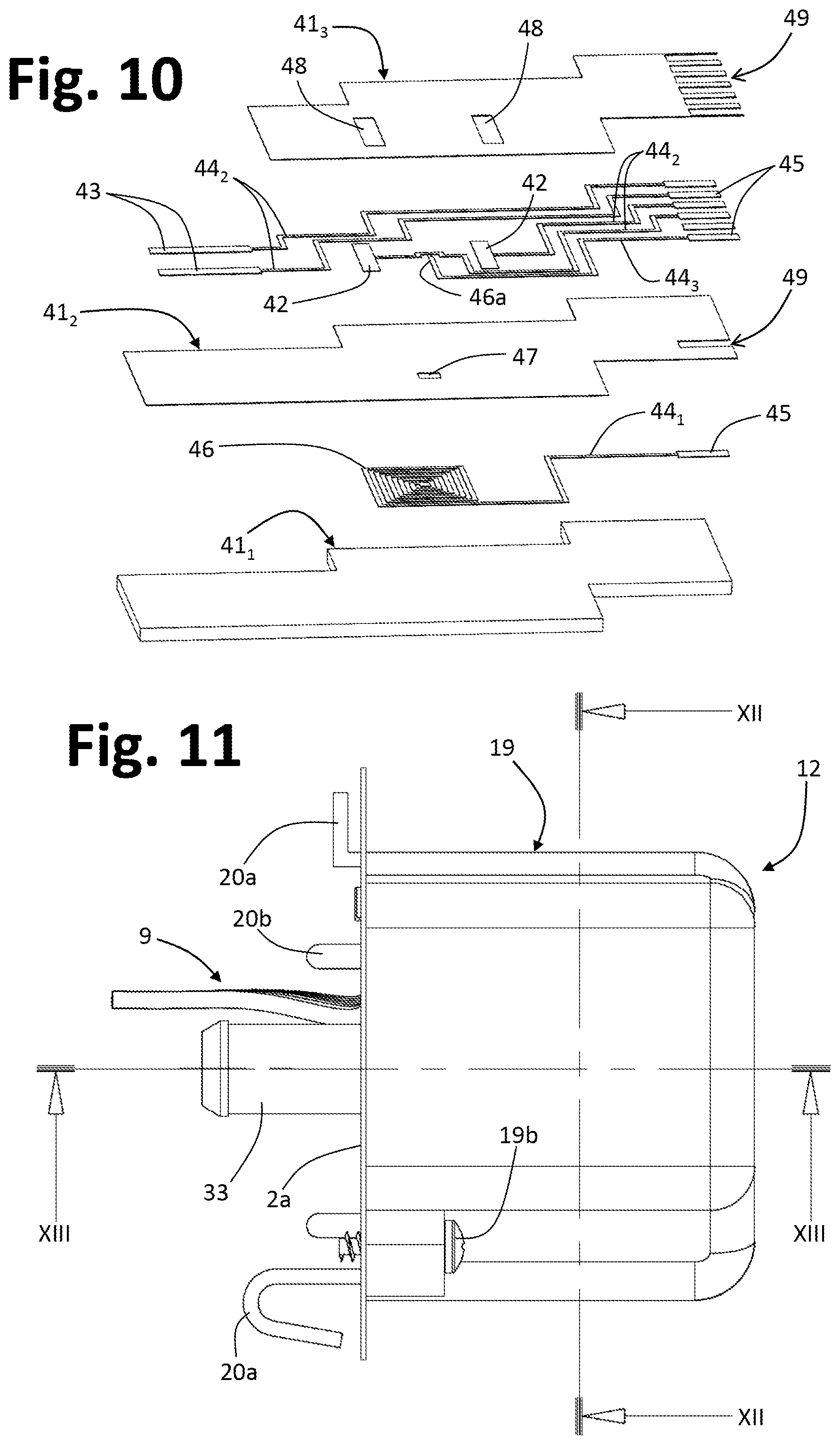 Patent US11773528 Figure 7 – Safety device against leaks of liquid for liquid-conducting household appliances
