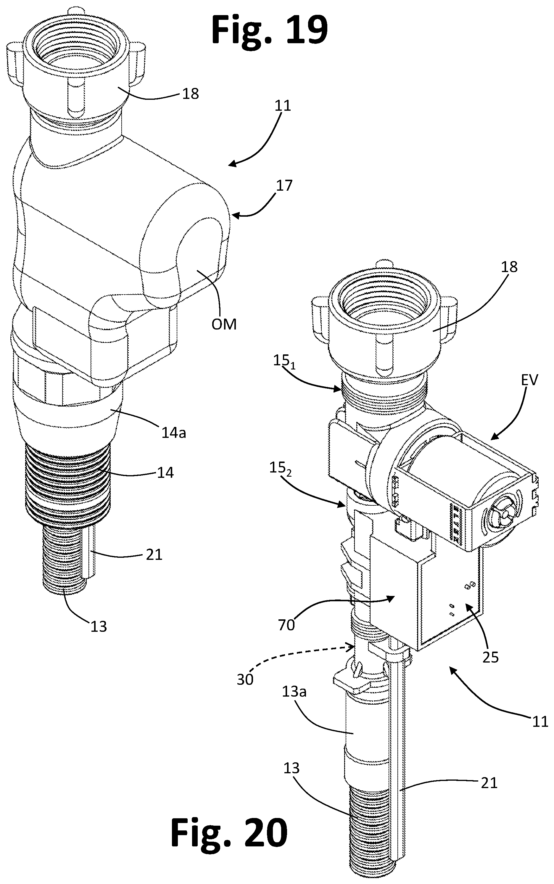 Patent US11773528 Figure 15 – Safety device against leaks of liquid for liquid-conducting household appliances