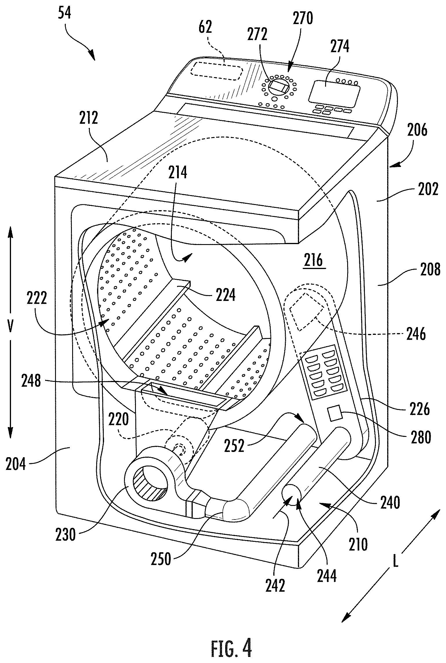 Patent US11773531 Figure 4 – Method of operating a dryer appliance based on the remaining moisture content of a load of clothes