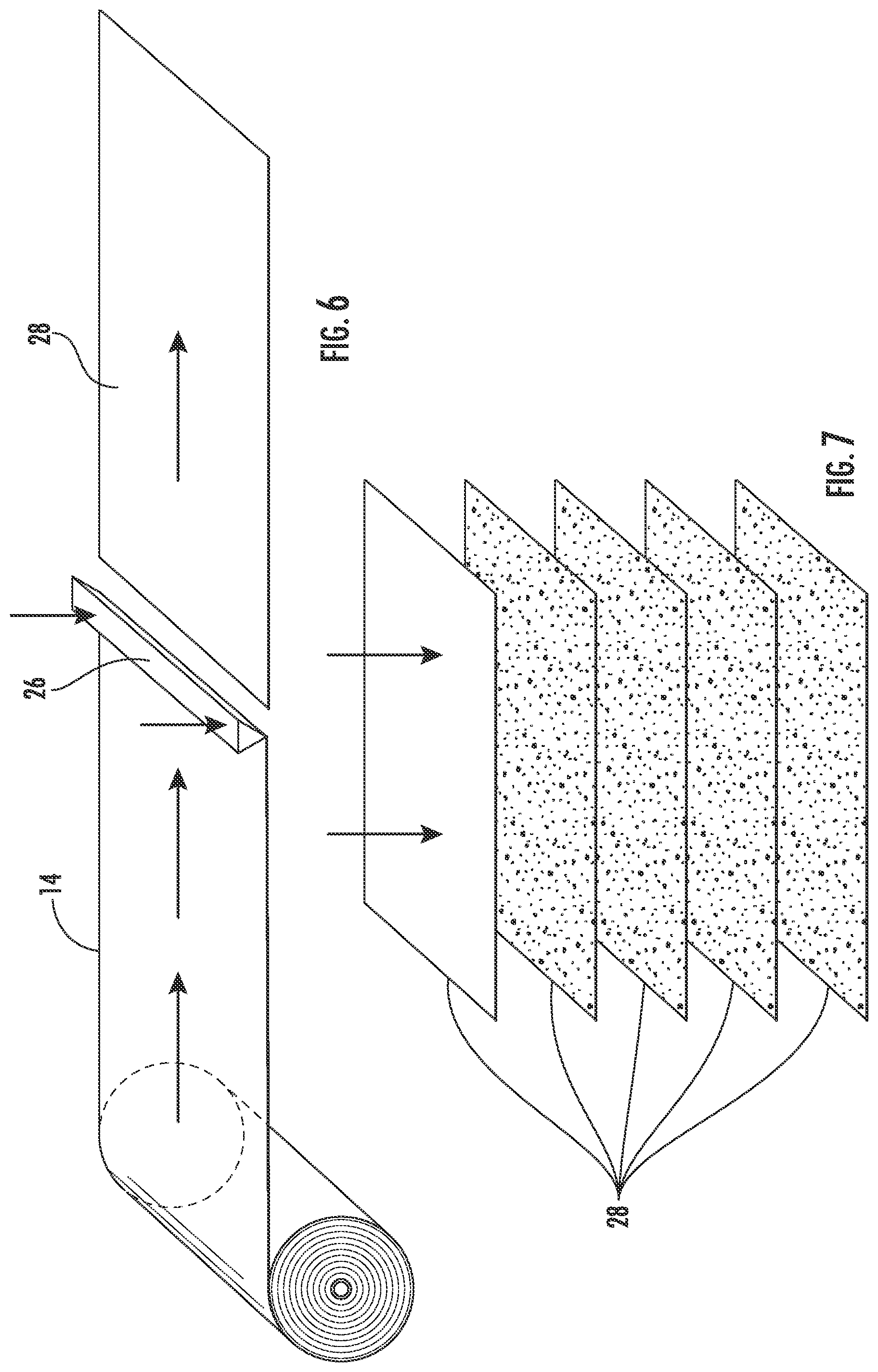 Patent US11773540 Figure 5 – Thick-caliper laminated paperboard and methods for making the same