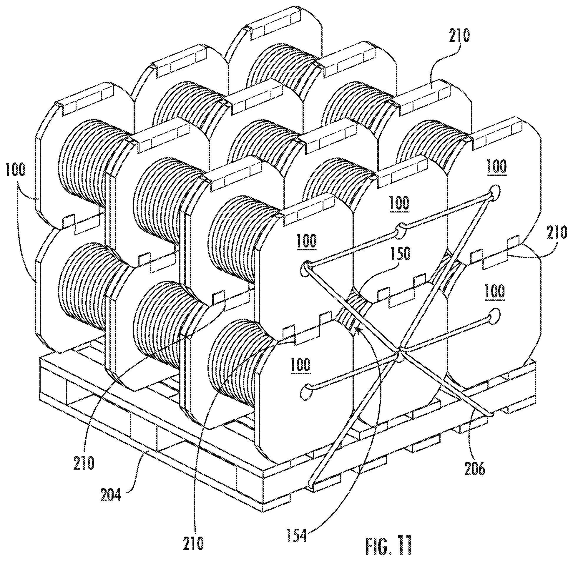 Patent US11773540 Figure 10 – Thick-caliper laminated paperboard and methods for making the same