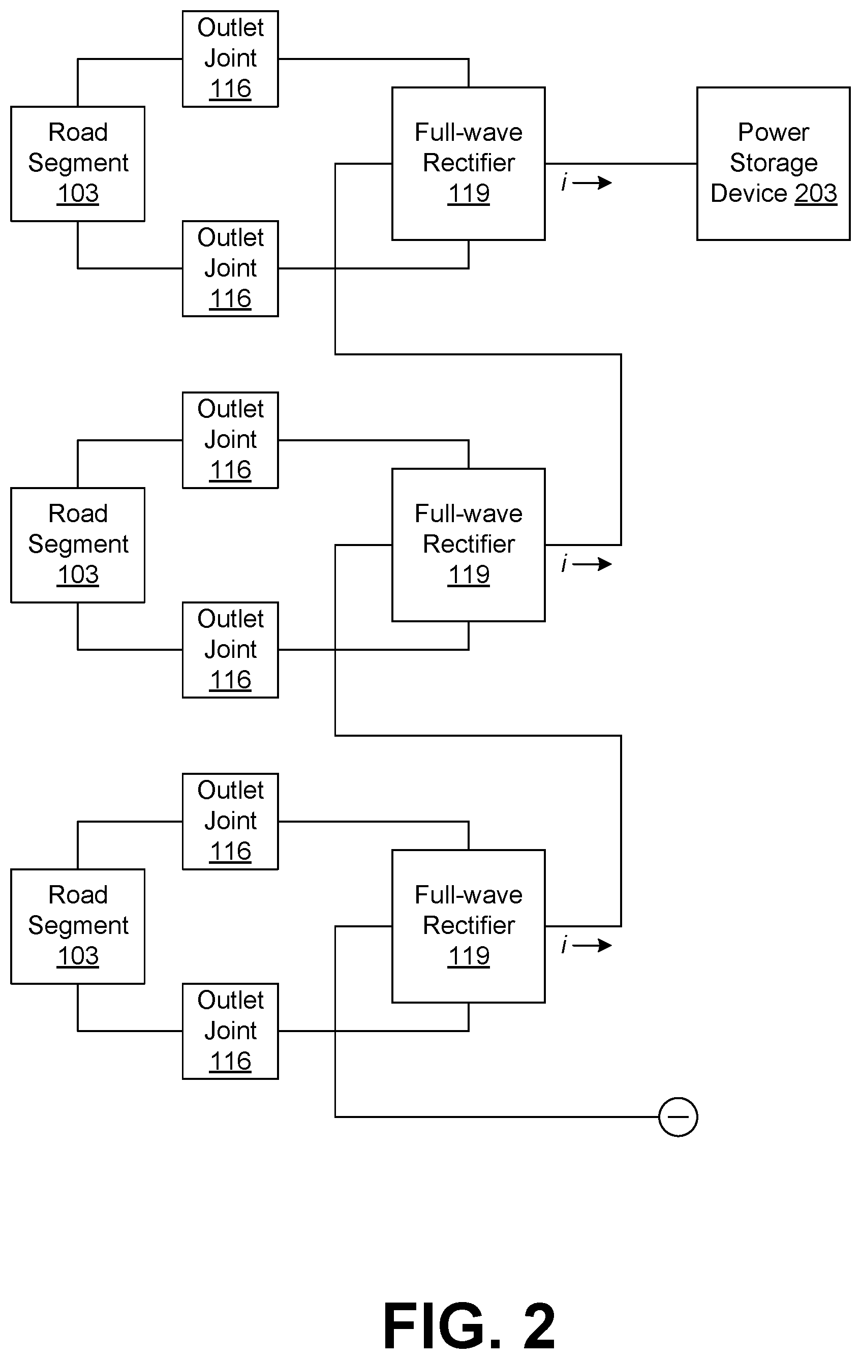 Patent US11773542 Figure 2 – Piezeoelectric-based asphalt layer for energy harvesting roadway