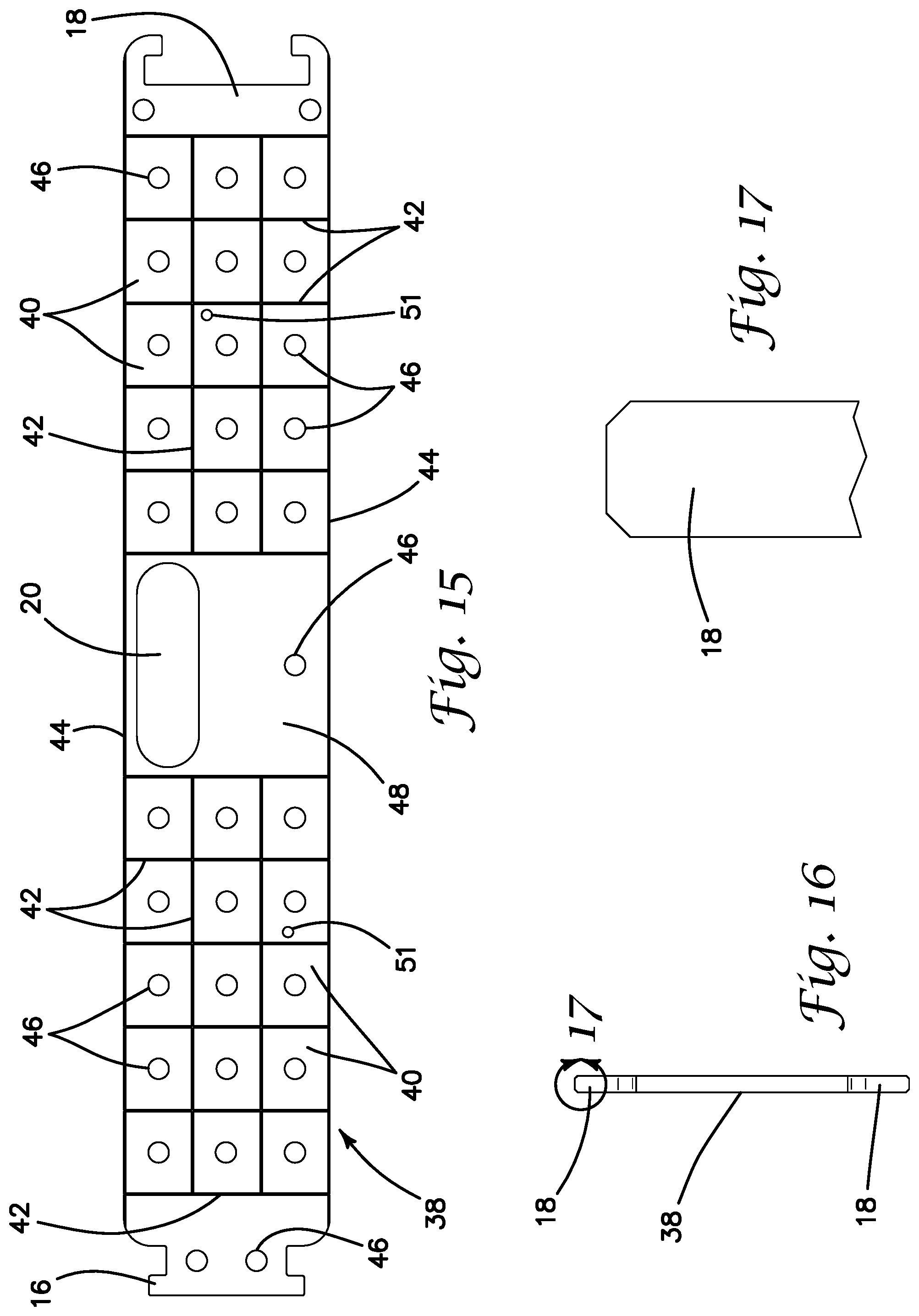 Patent US11773546 Figure 8 – Modular travel warning strip system and methods