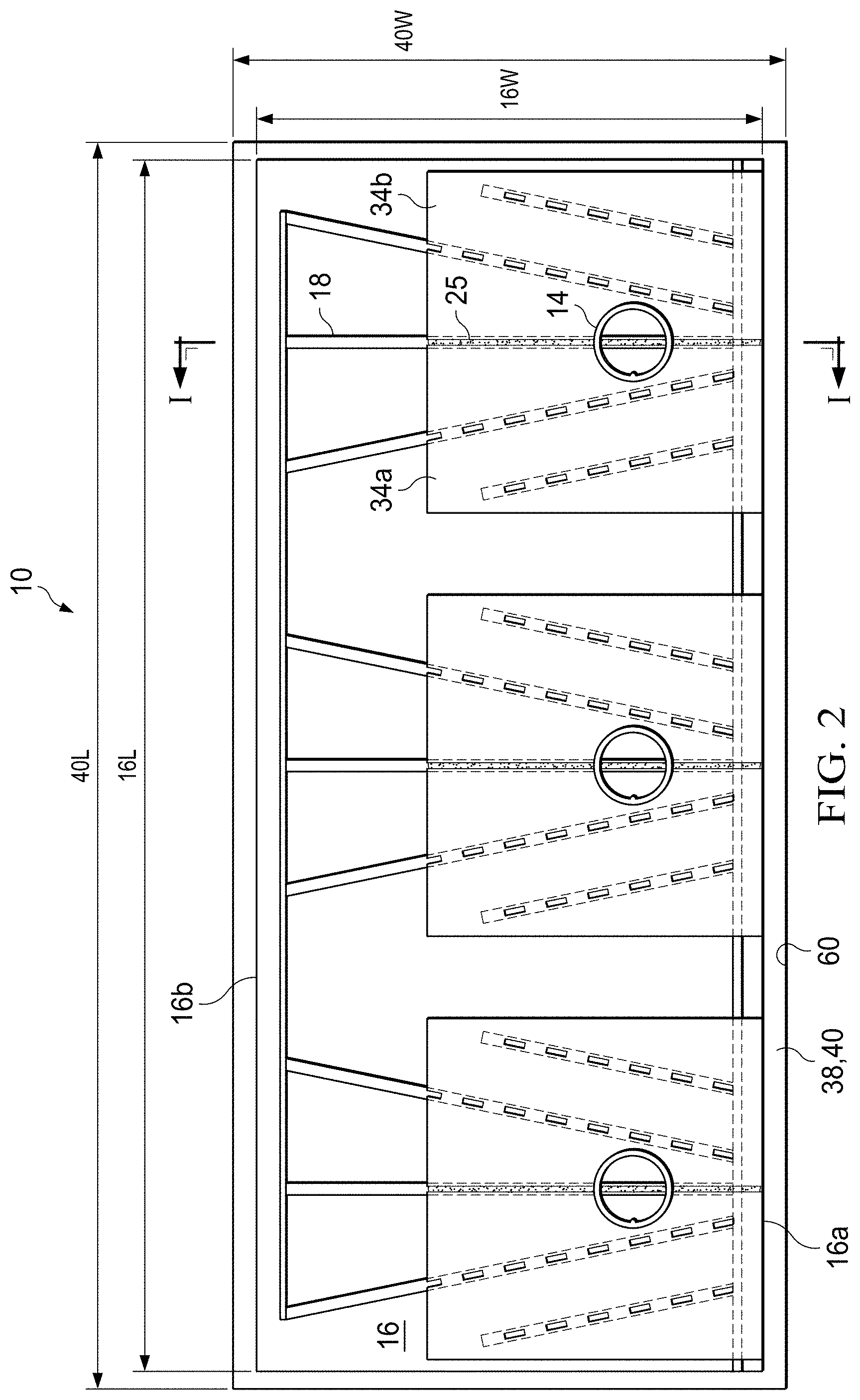 Patent US11773547 Figure 2 – Shallow mount bollard