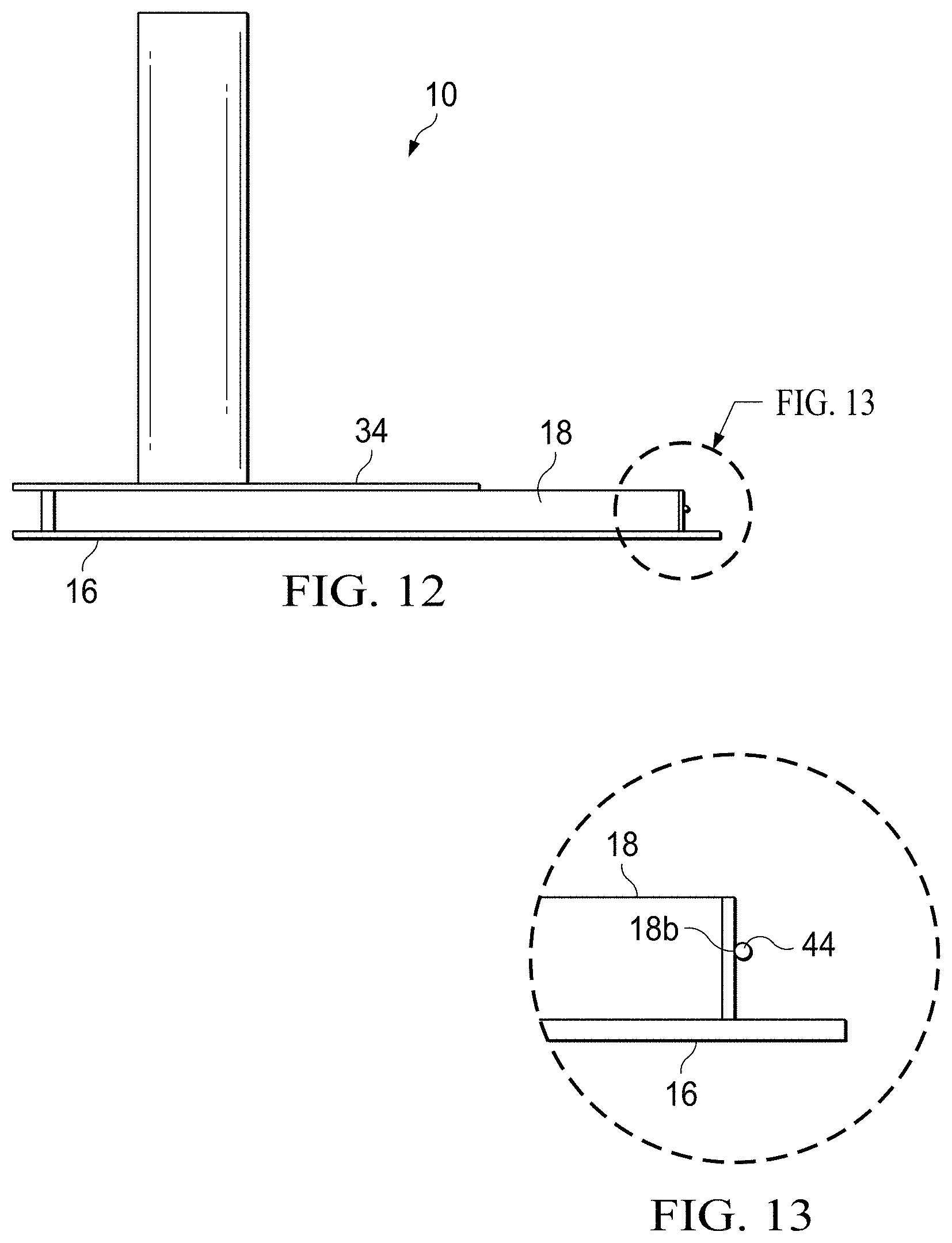 Patent US11773547 Figure 9 – Shallow mount bollard