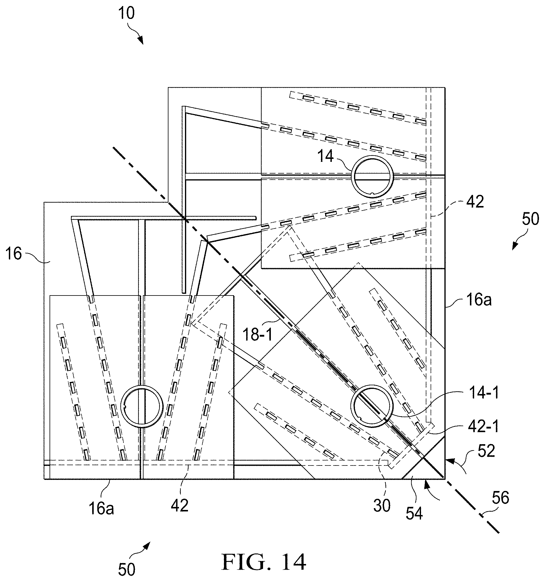 Patent US11773547 Figure 10 – Shallow mount bollard