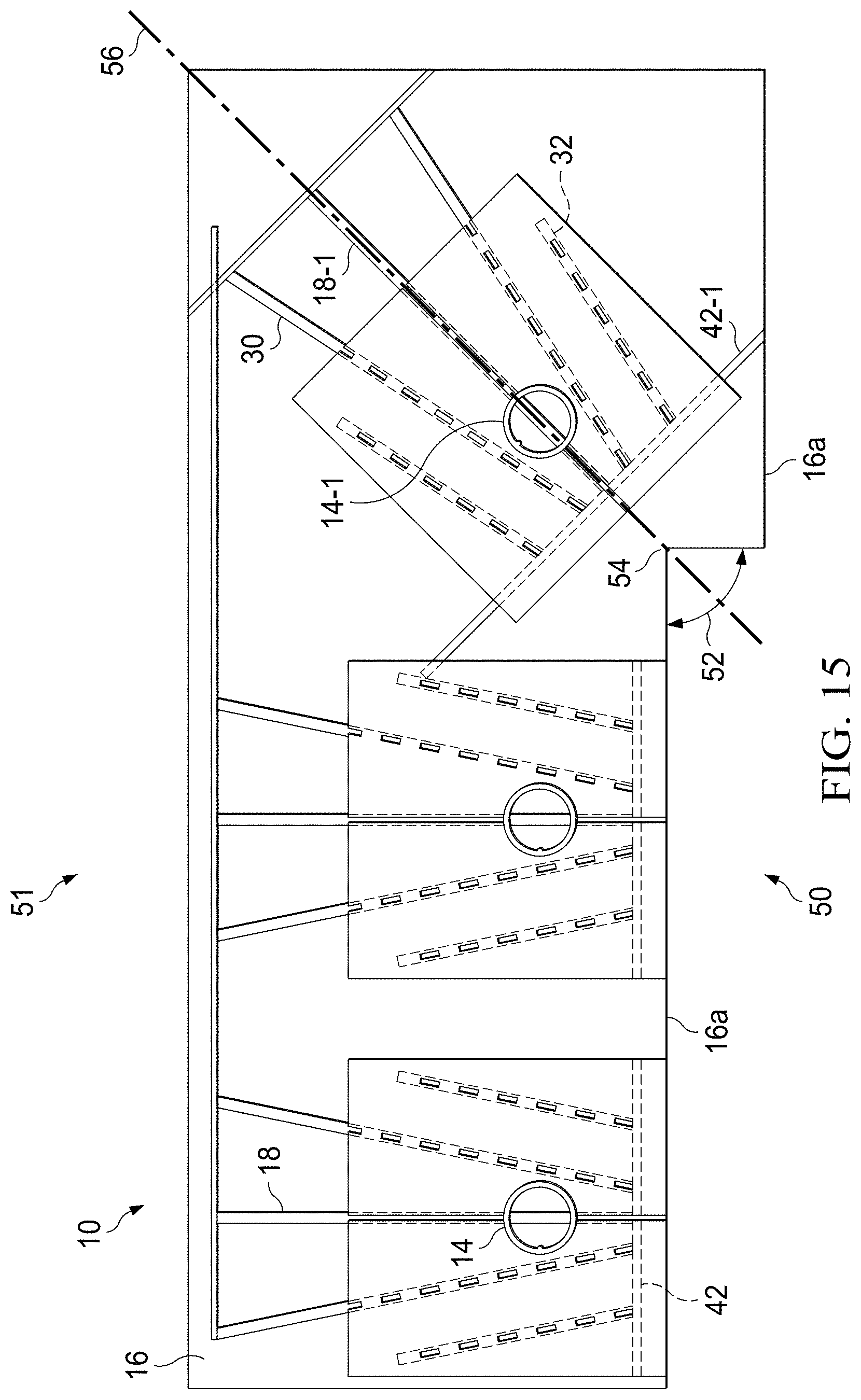 Patent US11773547 Figure 11 – Shallow mount bollard