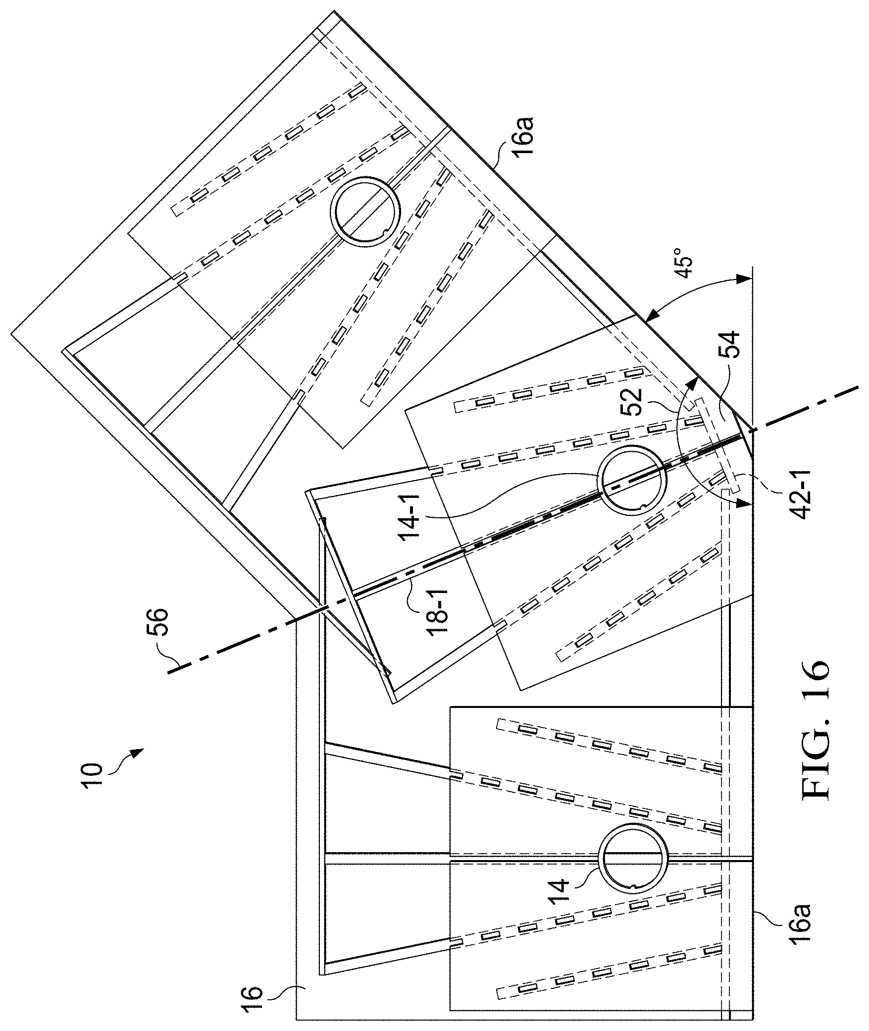 Patent US11773547 Figure 12 – Shallow mount bollard