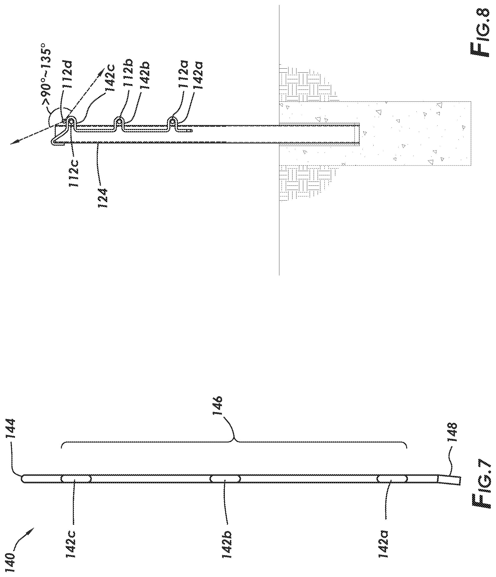 Patent US11773548 Figure 6 – System, method, and apparatus for cable barrier
