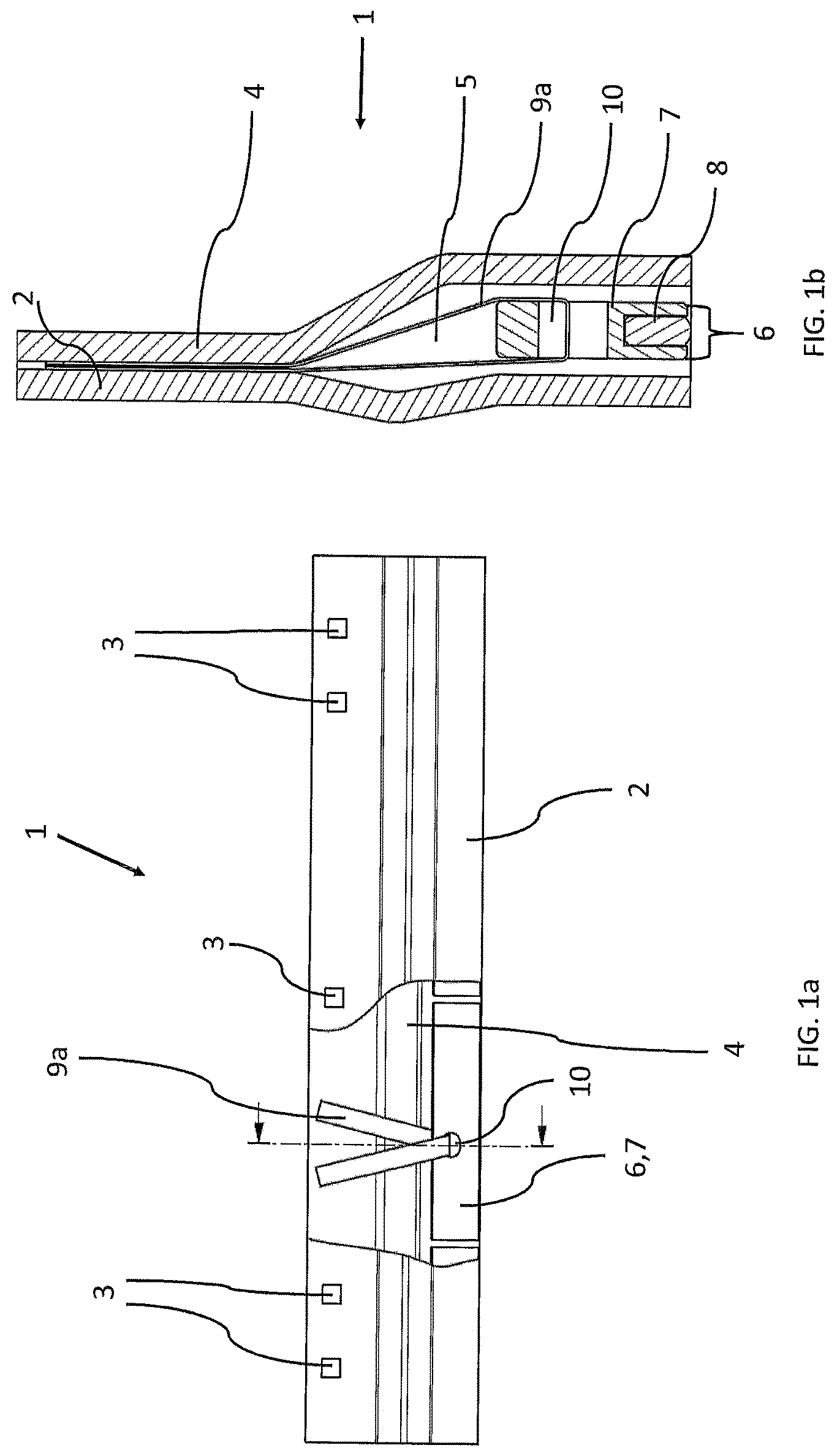 Patent US11773551 Figure 1 – Clearing strip for use at high speeds and for long clearing stretches