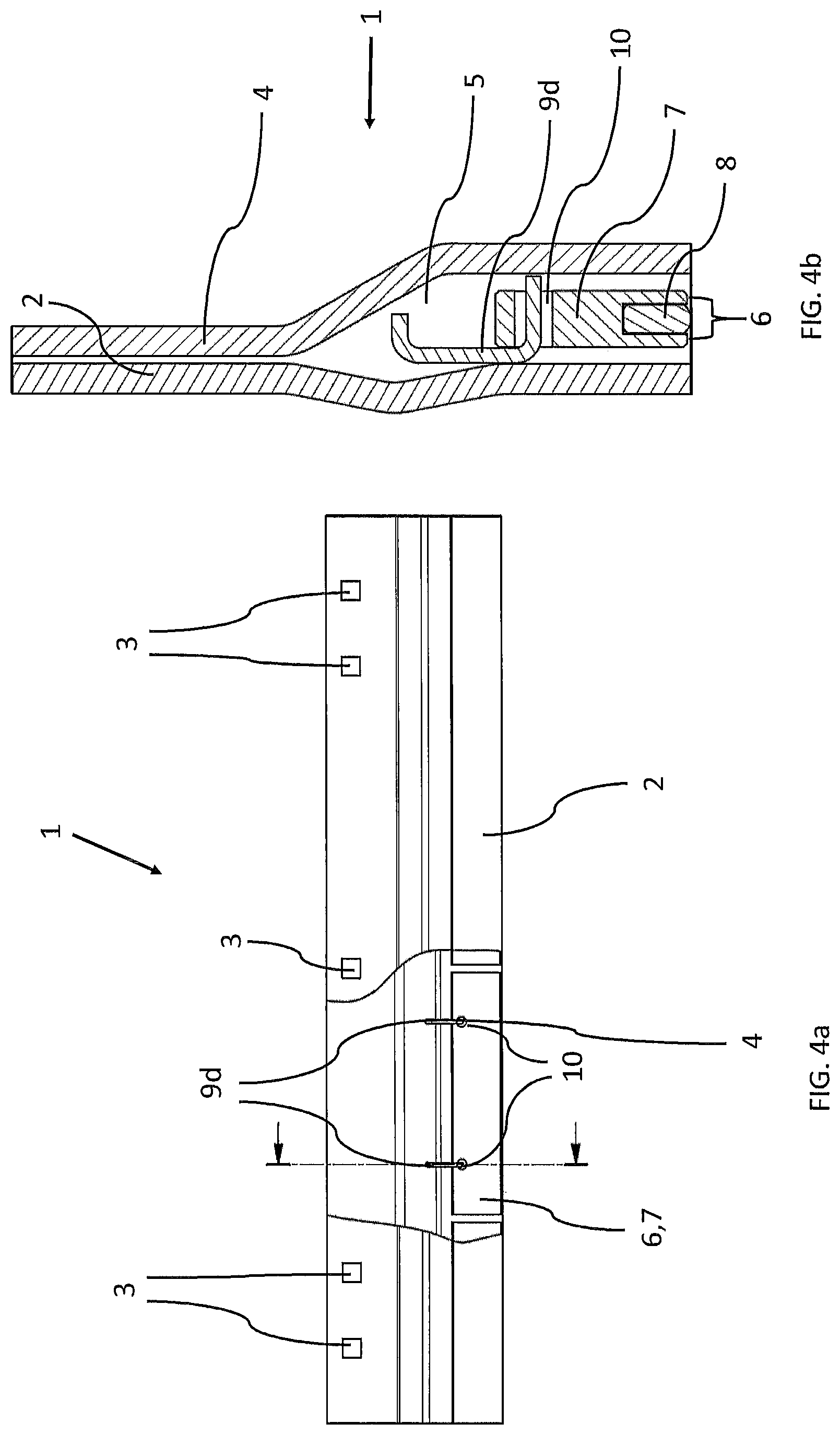 Patent US11773551 Figure 4 – Clearing strip for use at high speeds and for long clearing stretches