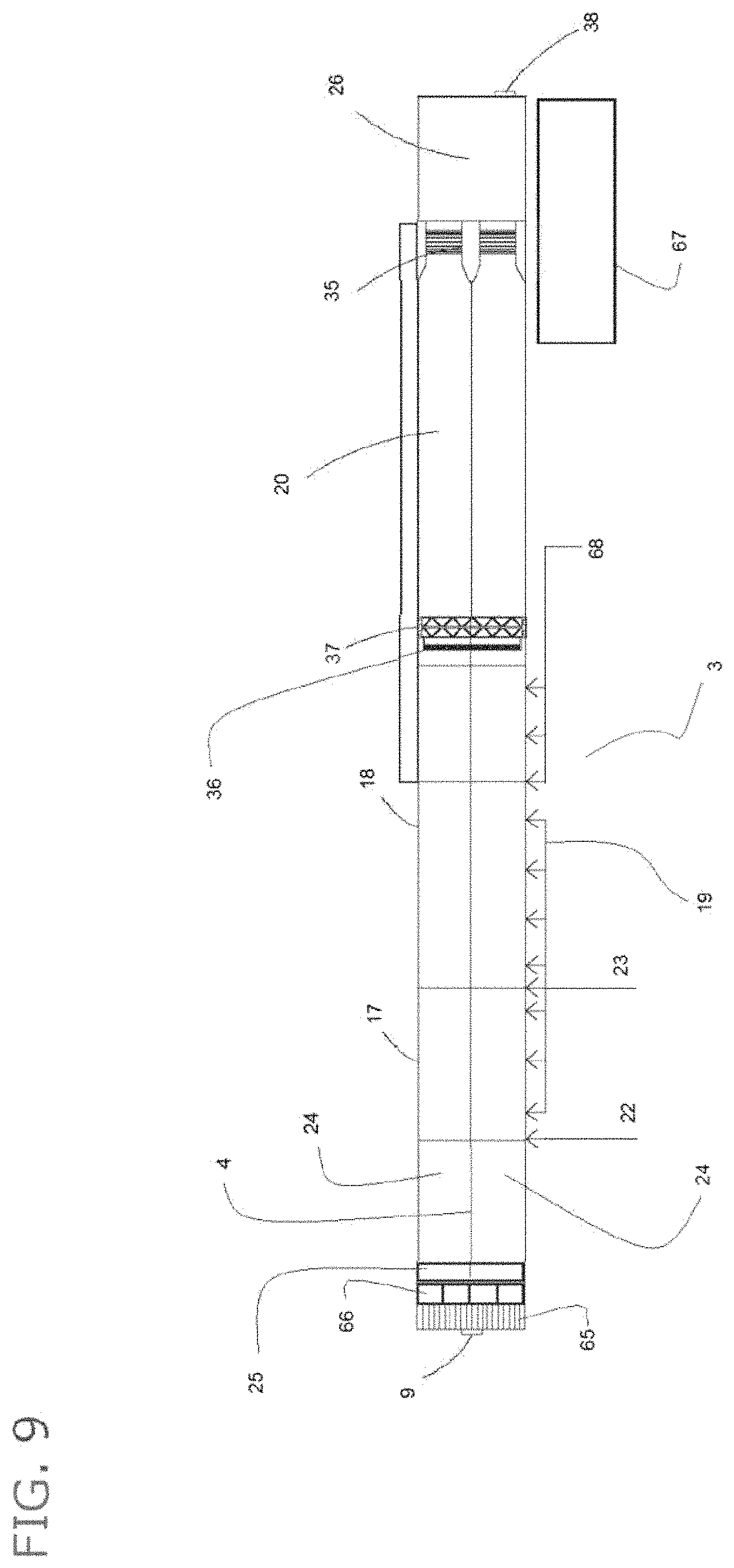 Patent US11773552 Figure 9 – Process of implementation of artificial beach of running water for recreation