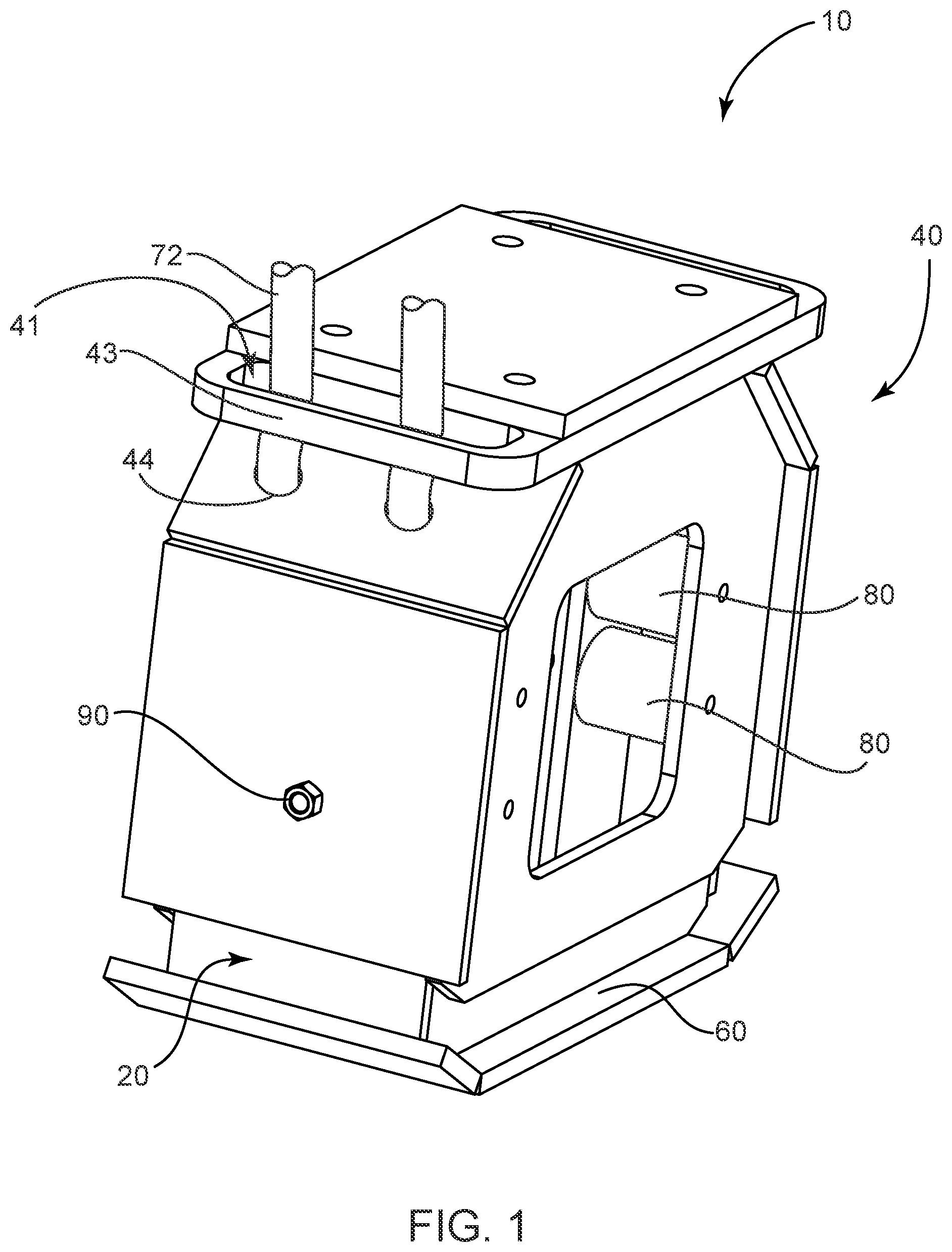 Patent US11773556 Figure 1 – Vibratory compactor