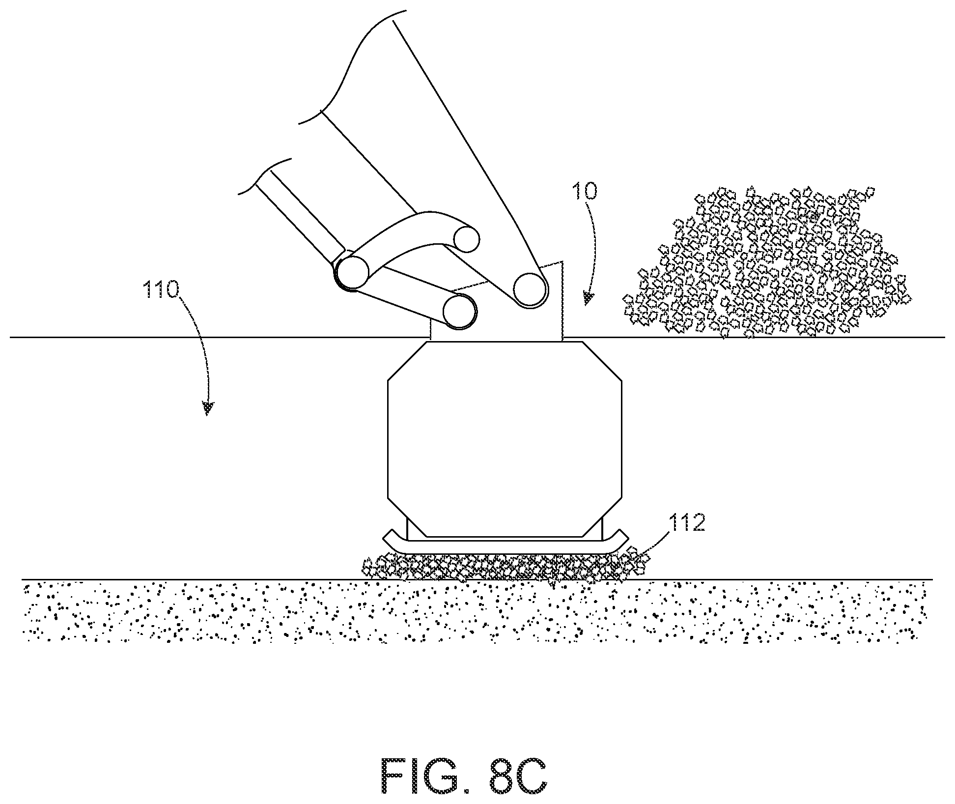 Patent US11773556 Figure 13 – Vibratory compactor