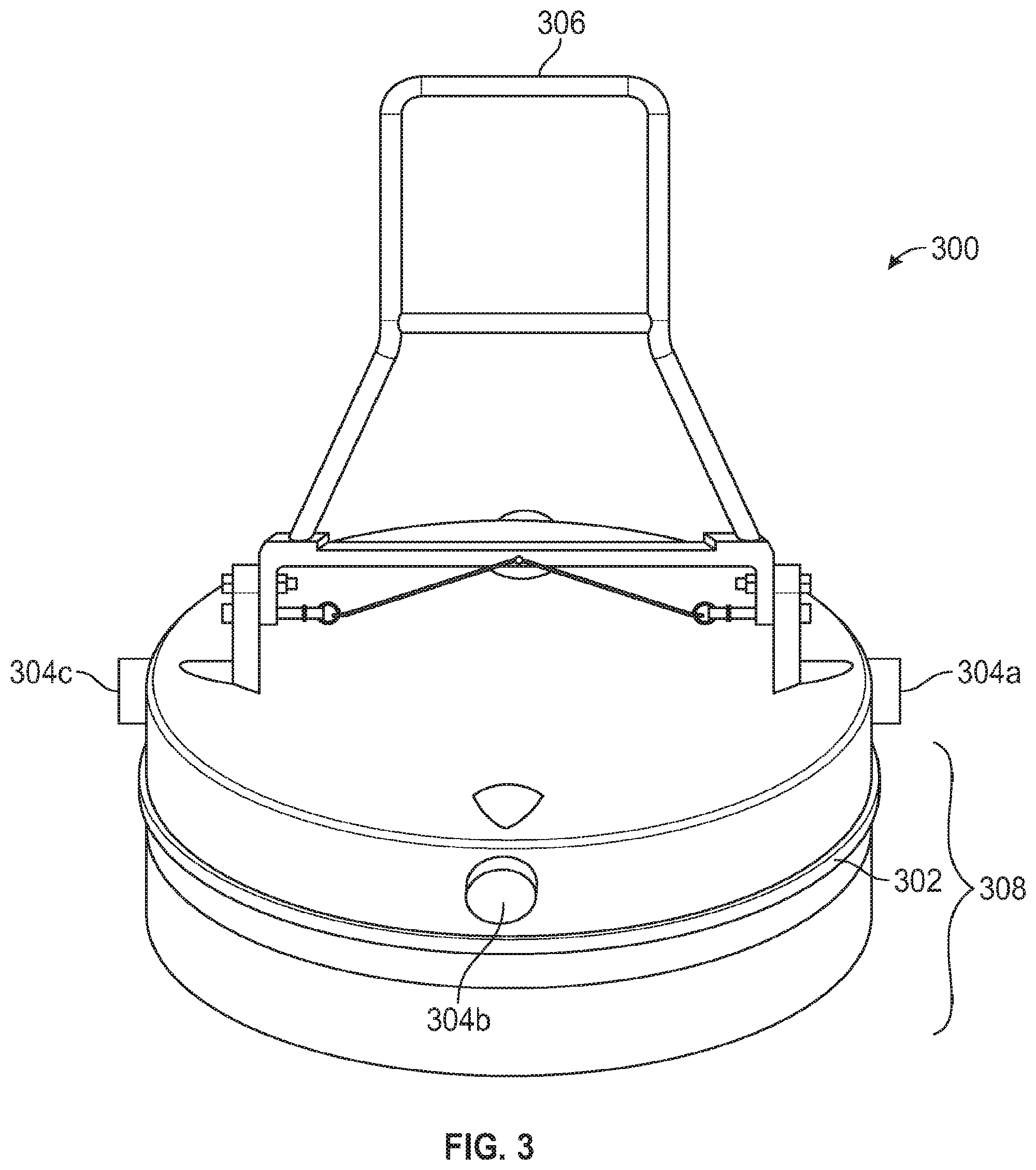 Patent US11773557 Figure 3 – Suction pile equipment