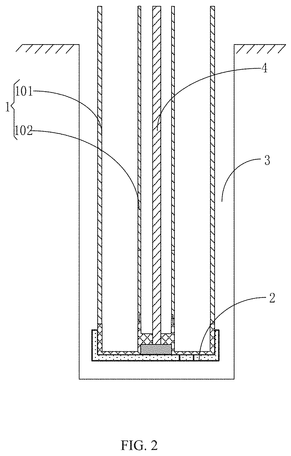 Patent US11773558 Figure 2 – Rapid construction device and method for prestressed basalt fiber anchor rod