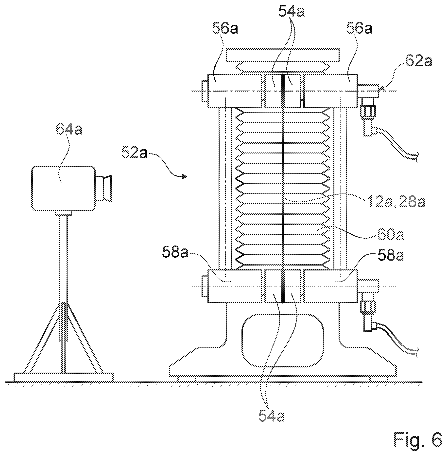 Patent US11773559 Figure 6 – Protective device, slope securing means as well as use of and method for producing the protective device