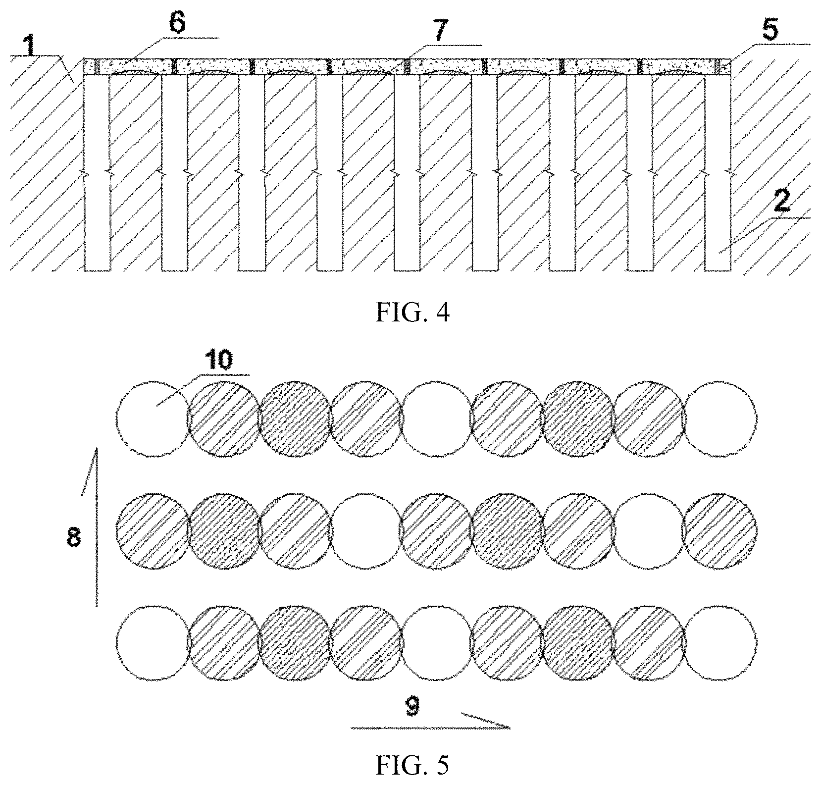 Patent US11773560 Figure 2 – Poor foundation reinforcement system and reinforcement method based on underground concealed arch structures