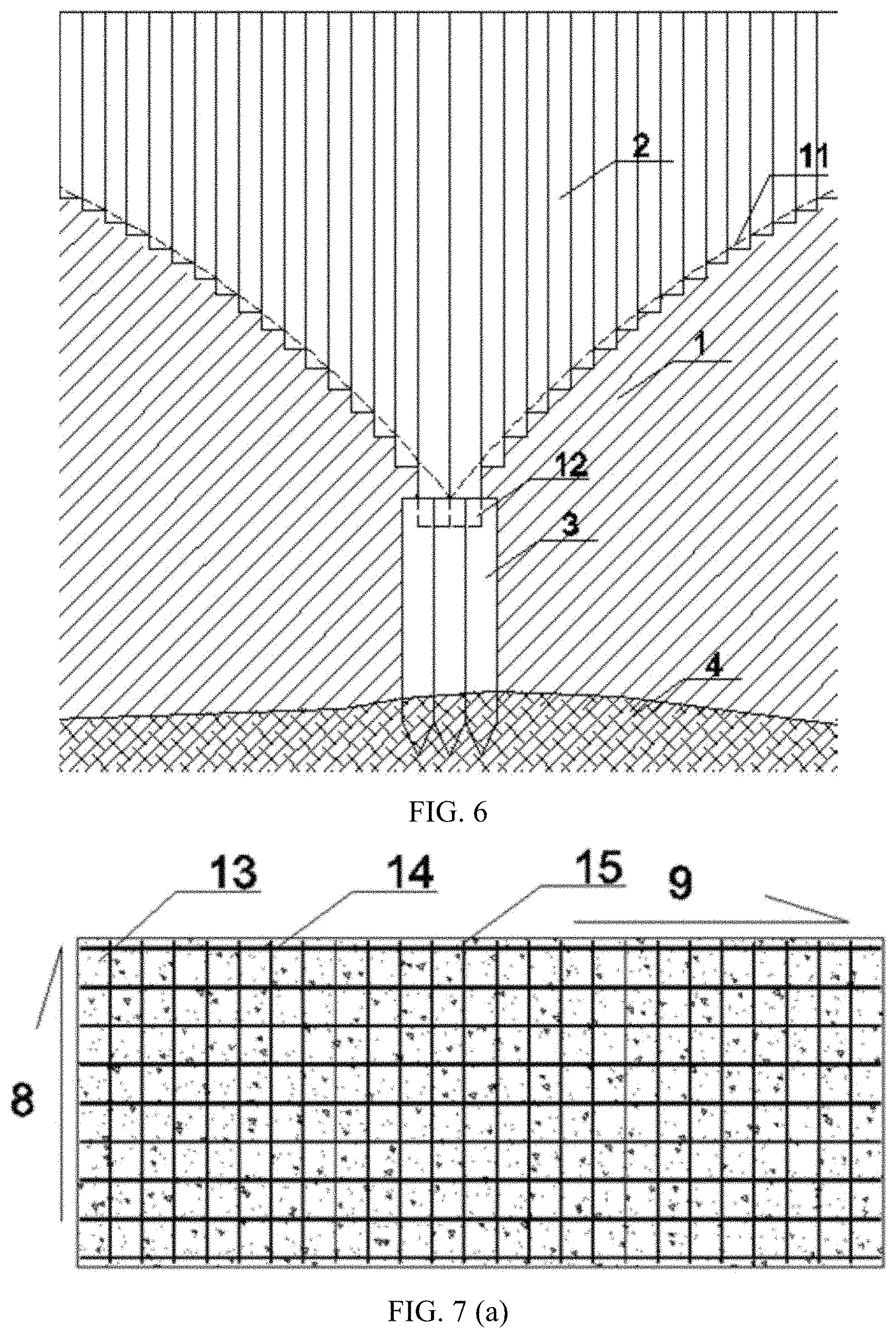 Patent US11773560 Figure 3 – Poor foundation reinforcement system and reinforcement method based on underground concealed arch structures