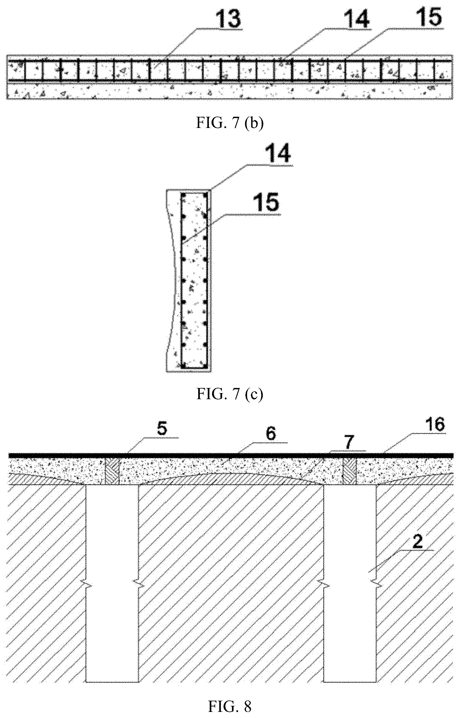 Patent US11773560 Figure 4 – Poor foundation reinforcement system and reinforcement method based on underground concealed arch structures
