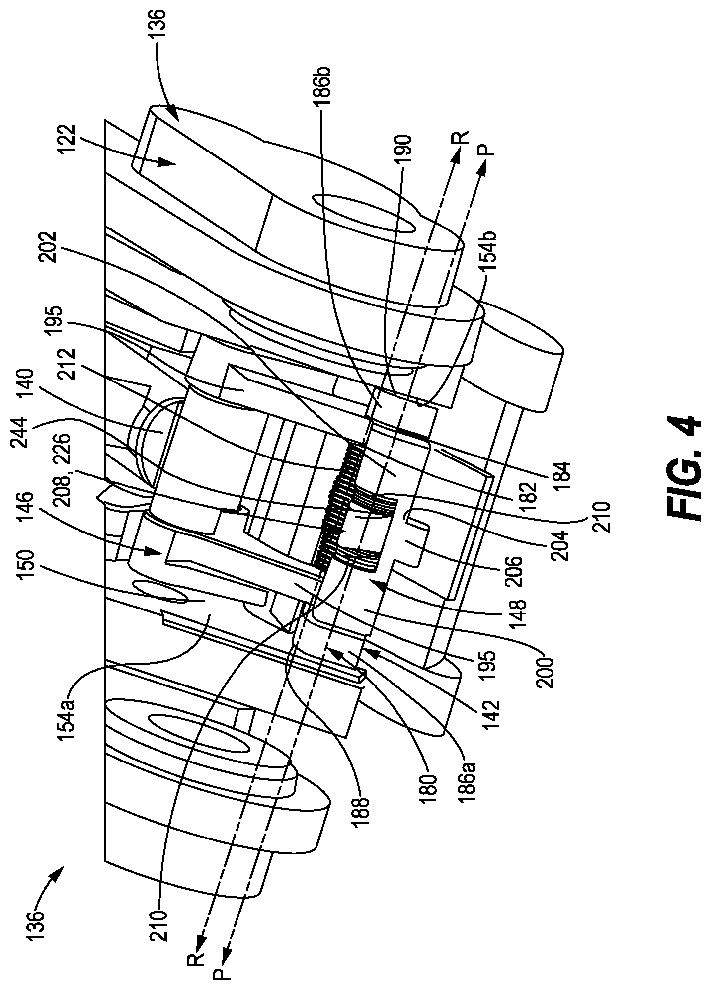 Patent US11773562 Figure 4 – Pin grabber coupler