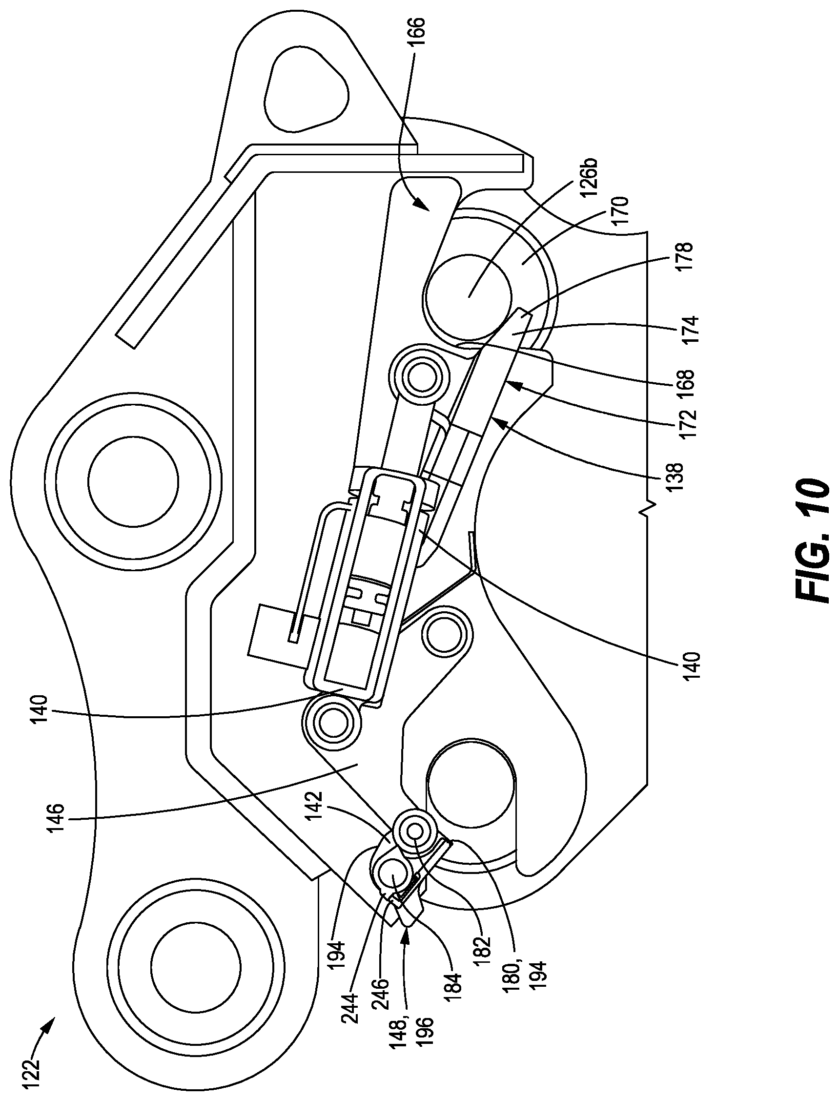 Patent US11773562 Figure 8 – Pin grabber coupler