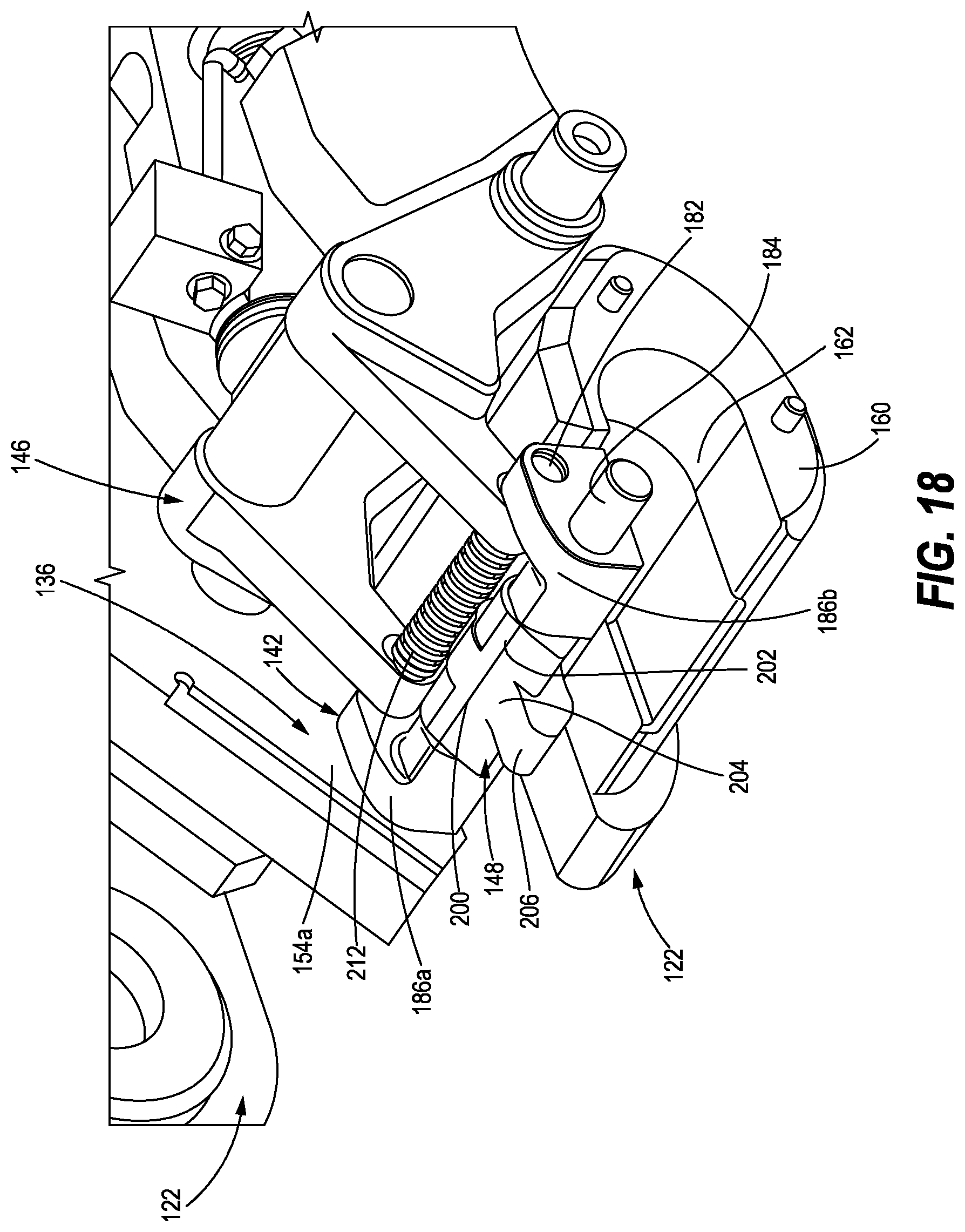 Patent US11773562 Figure 16 – Pin grabber coupler