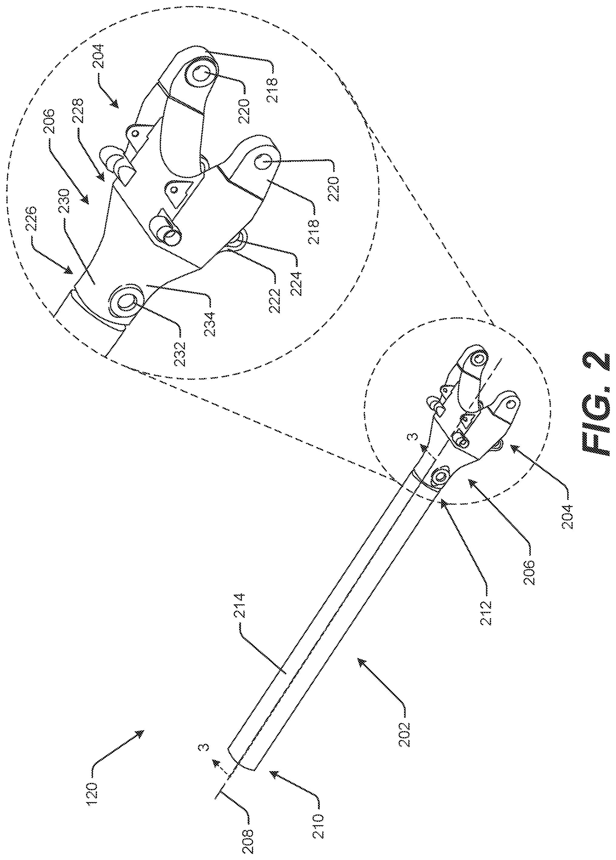 Patent US11773563 Figure 2 – Dipper handle