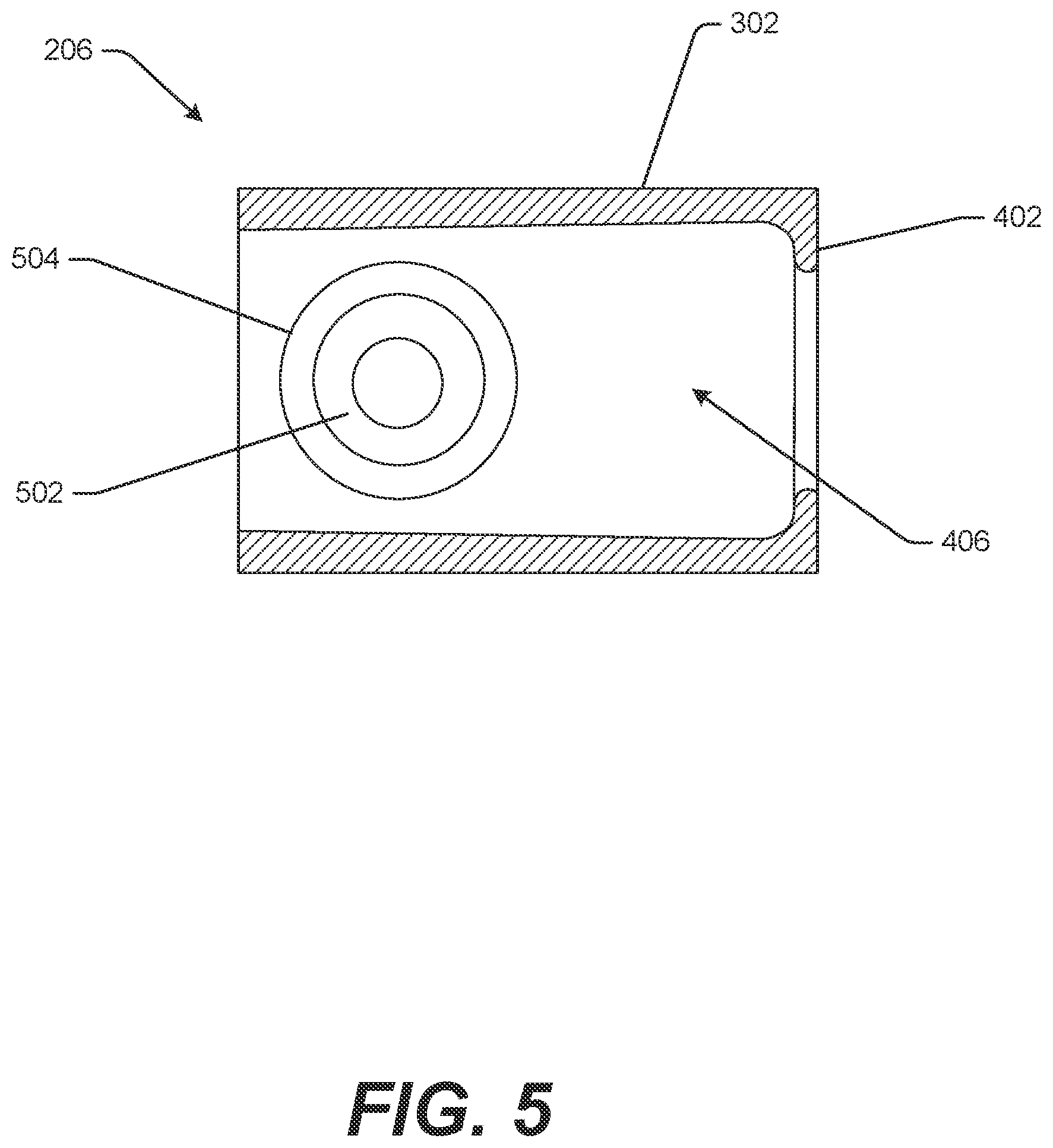 Patent US11773563 Figure 5 – Dipper handle