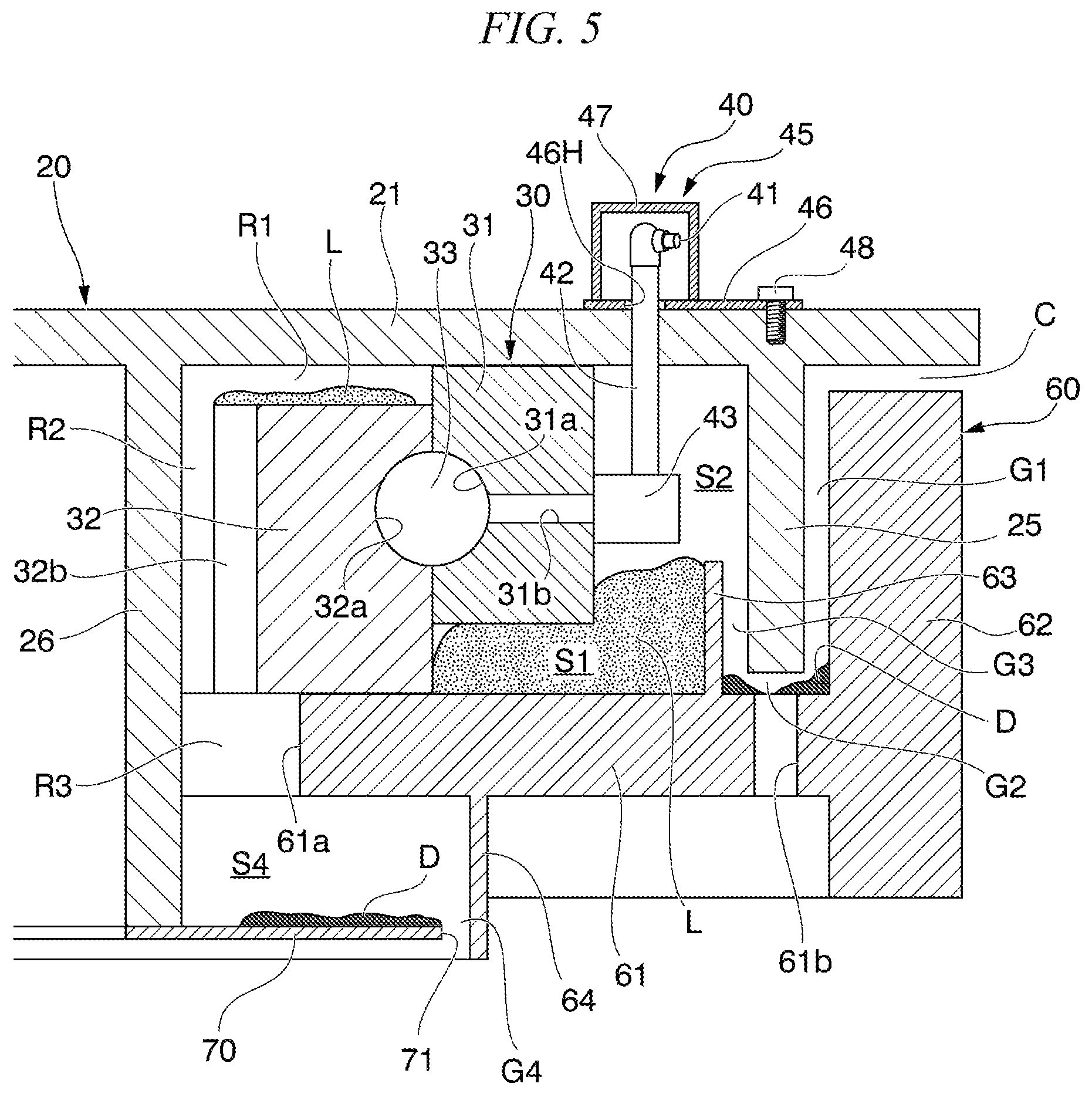 Patent US11773564 Figure 4 – Work equipment for motor grader