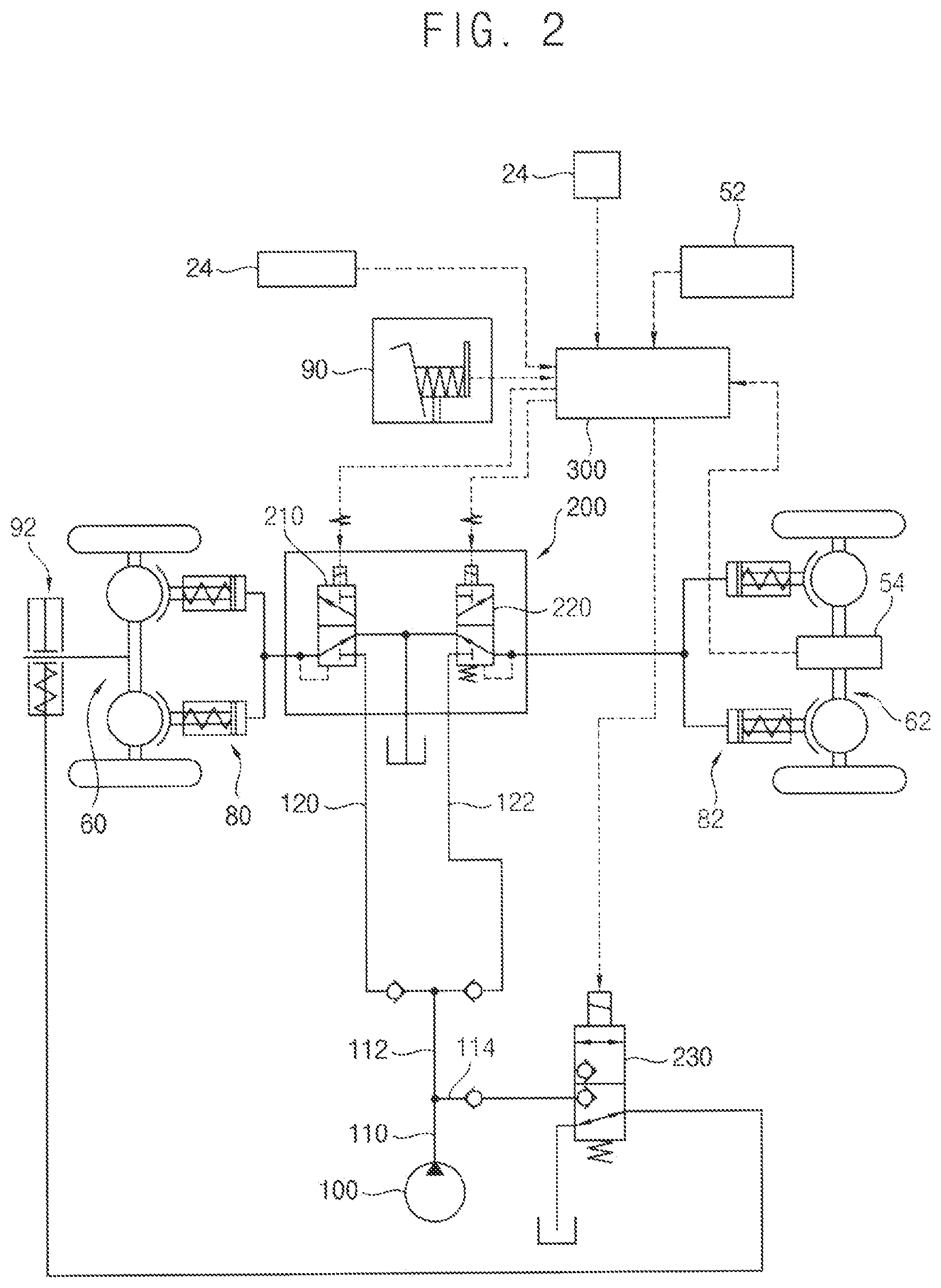 Patent US11773568 Figure 2 – Braking control device and braking control method of construction machine