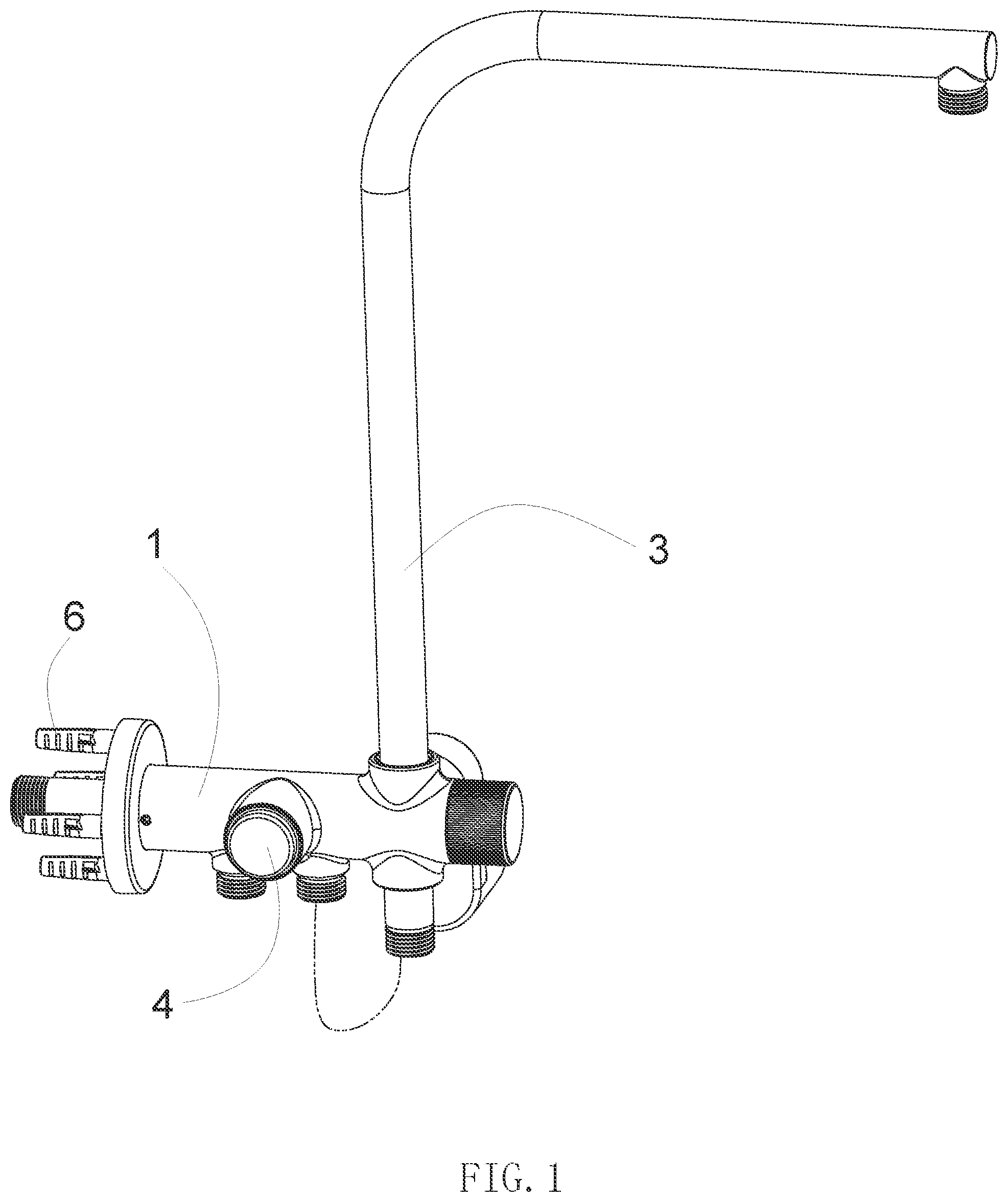 Patent US11773573 Figure 1 – Anti-slip shower system