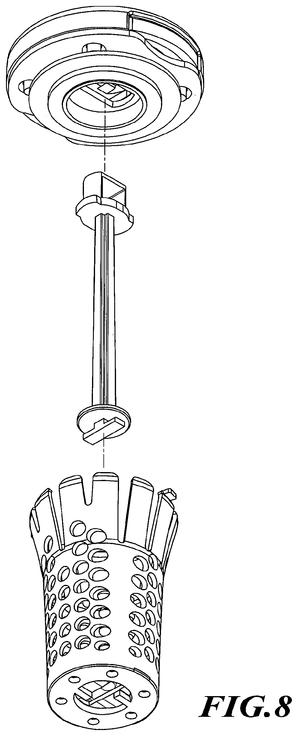 Patent US11773574 Figure 7 – Drain strainer