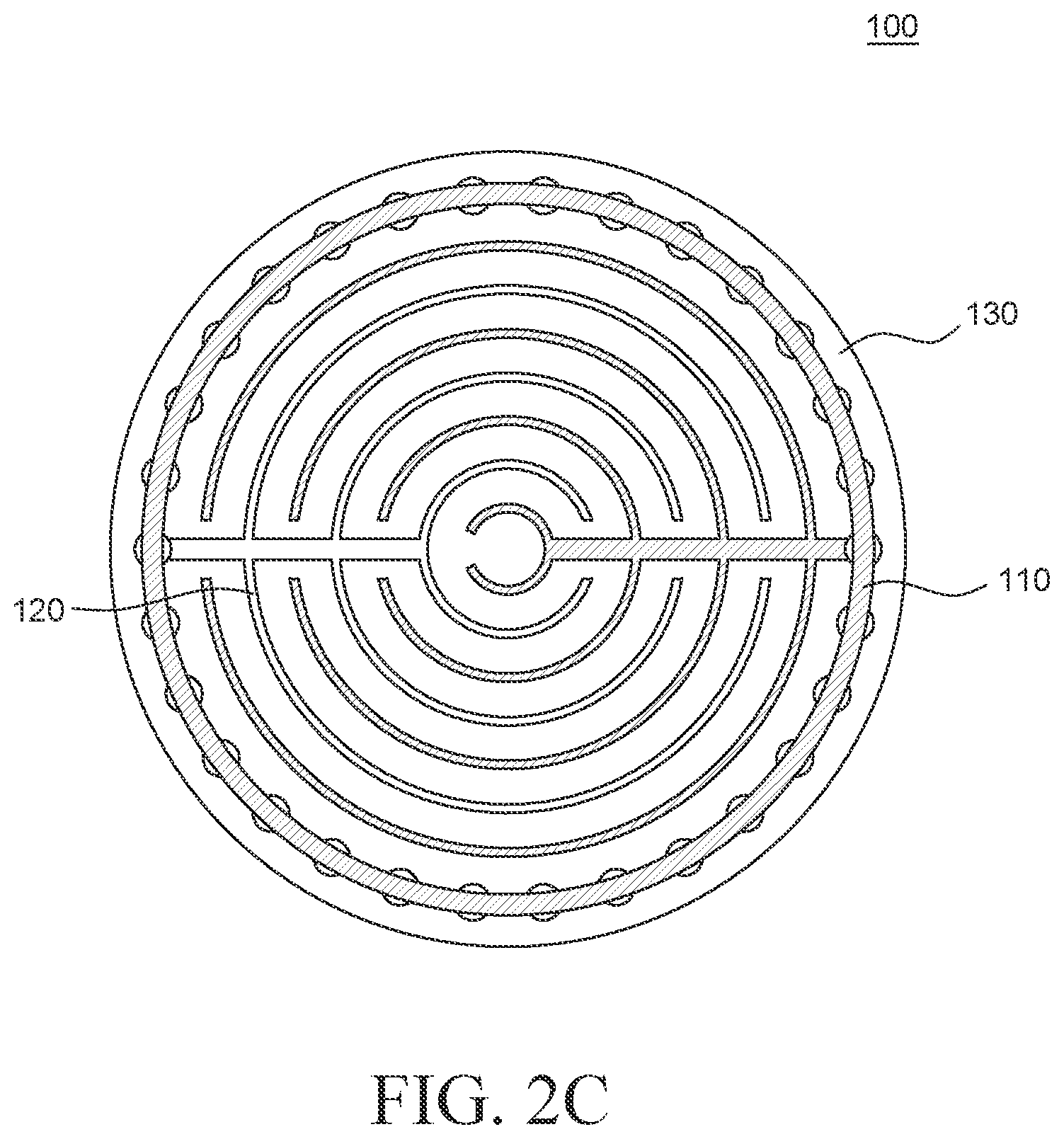 Patent US11773575 Figure 4 – Drainage net for suppressing biofilm formation