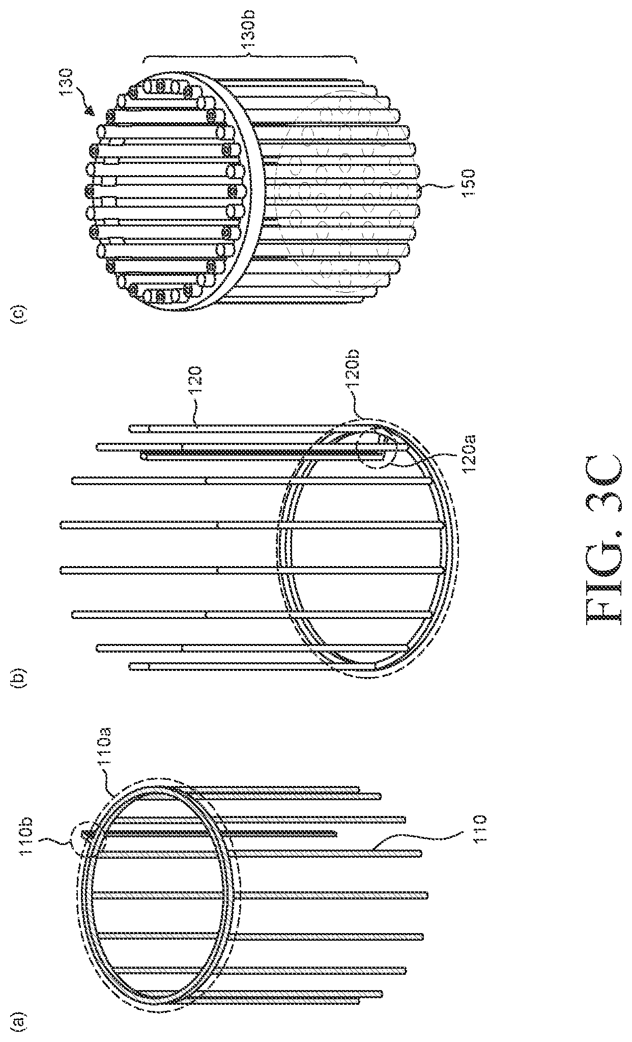 Patent US11773575 Figure 8 – Drainage net for suppressing biofilm formation