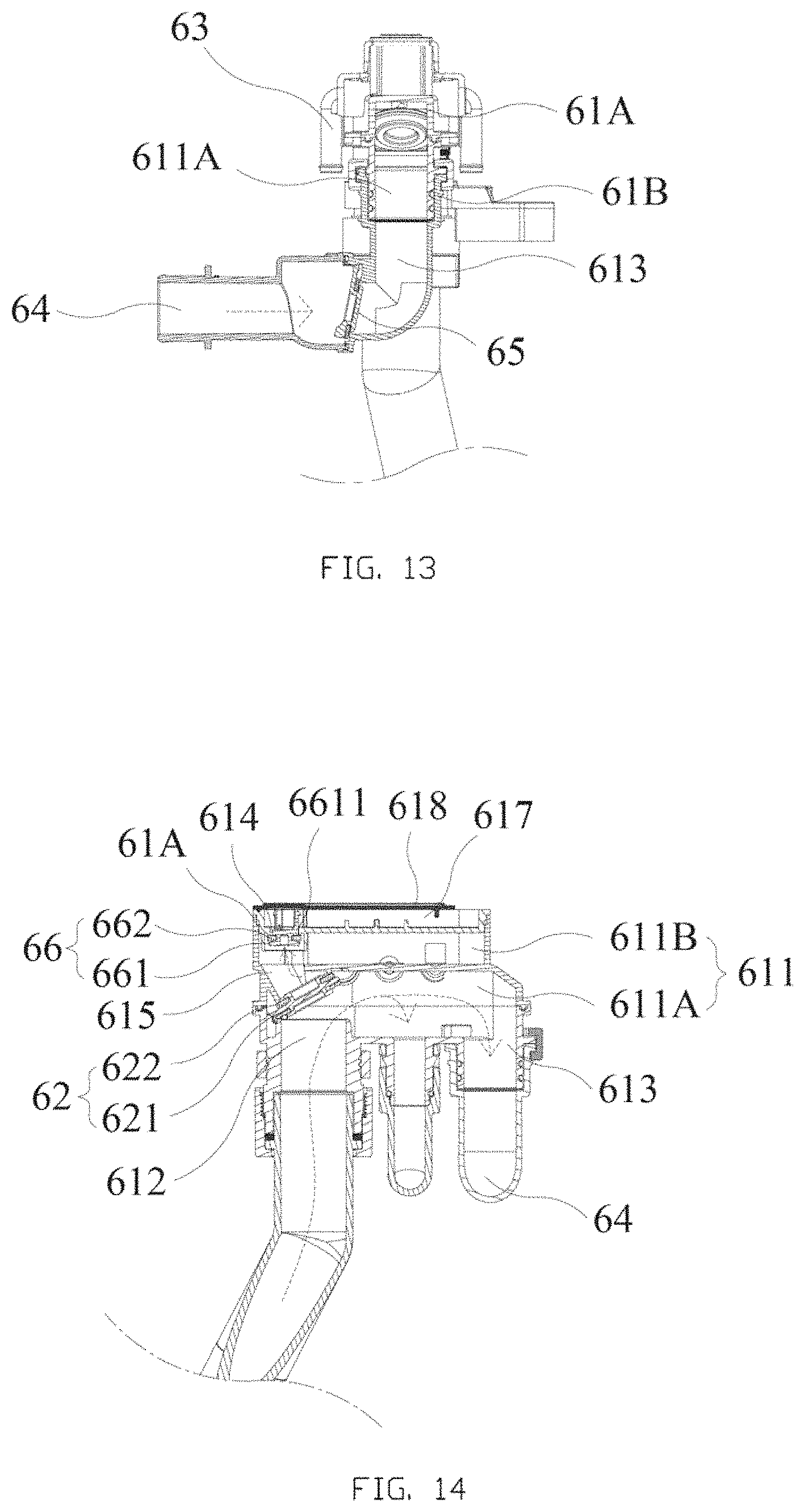 Patent US11773576 Figure 9 – Pressure flushing system and toilet