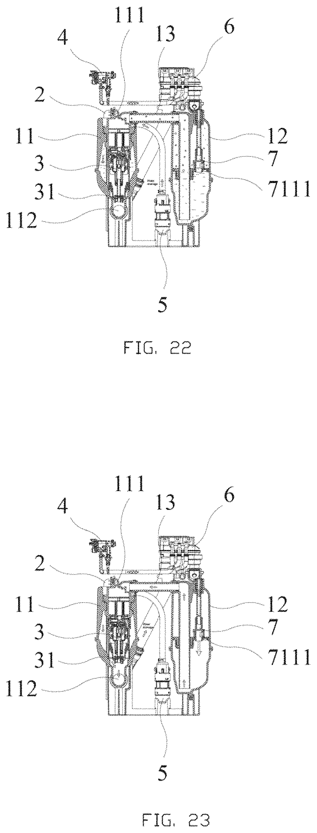 Patent US11773576 Figure 14 – Pressure flushing system and toilet