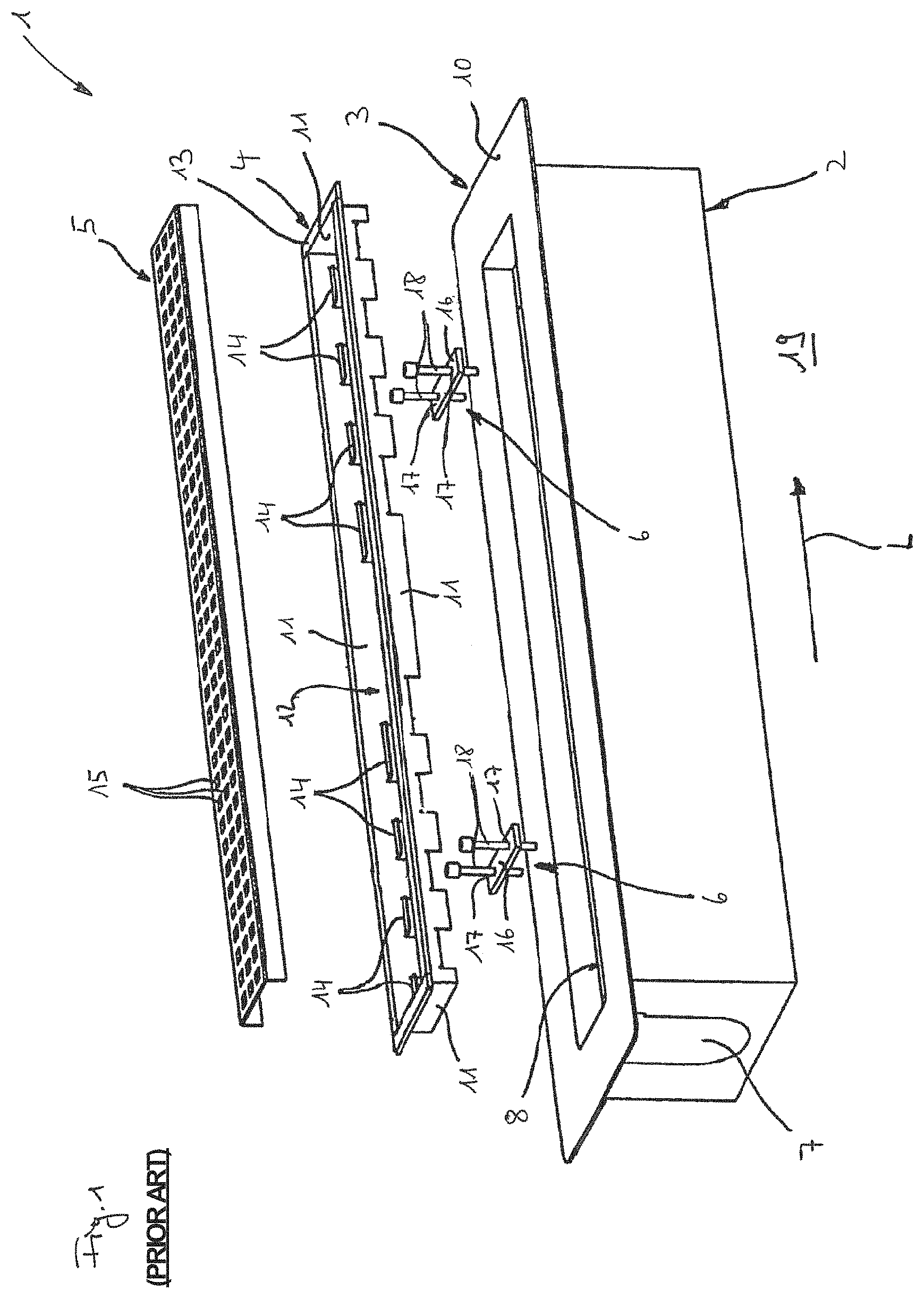 Patent US11773580 Figure 1 – Frame for a floor drain
