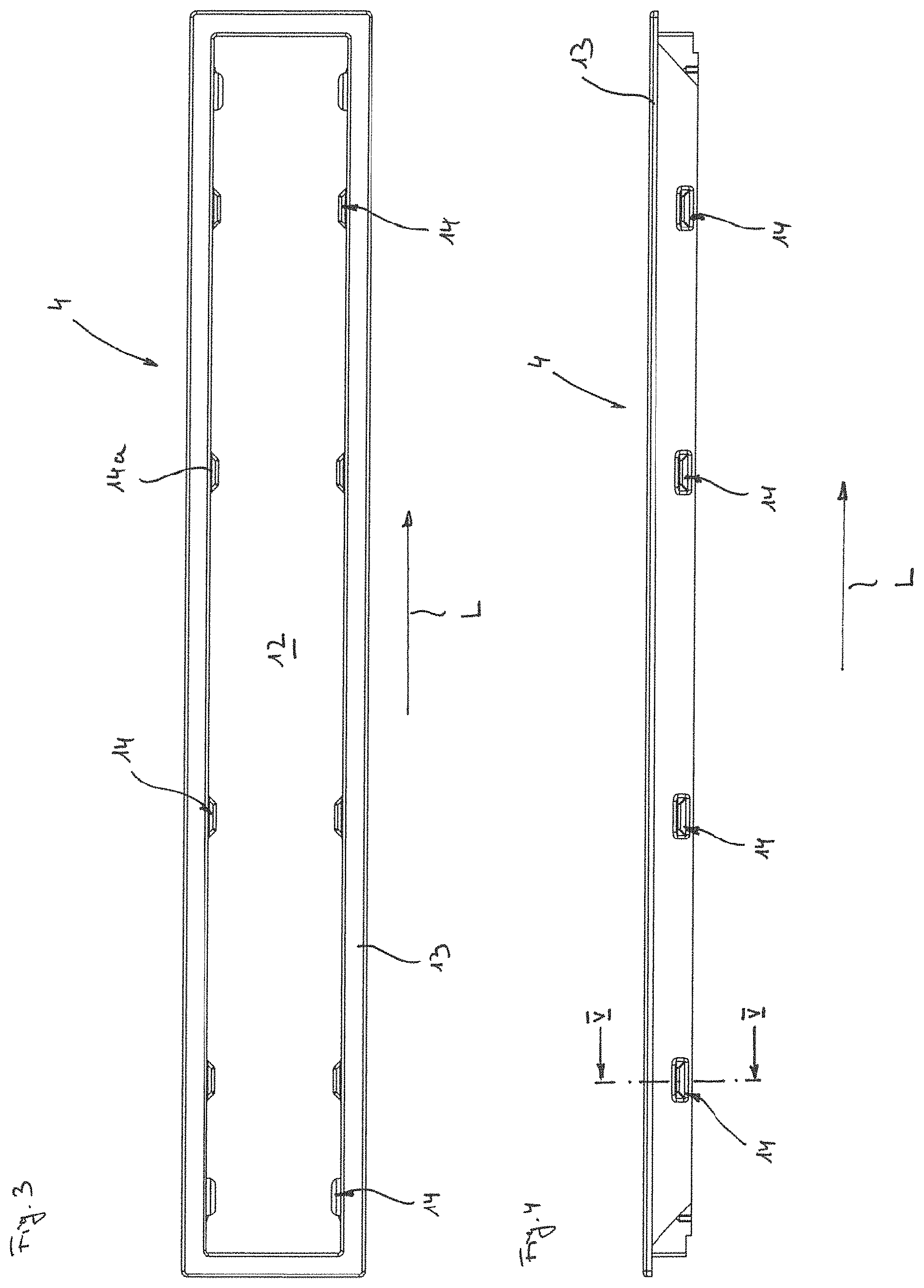 Patent US11773580 Figure 3 – Frame for a floor drain