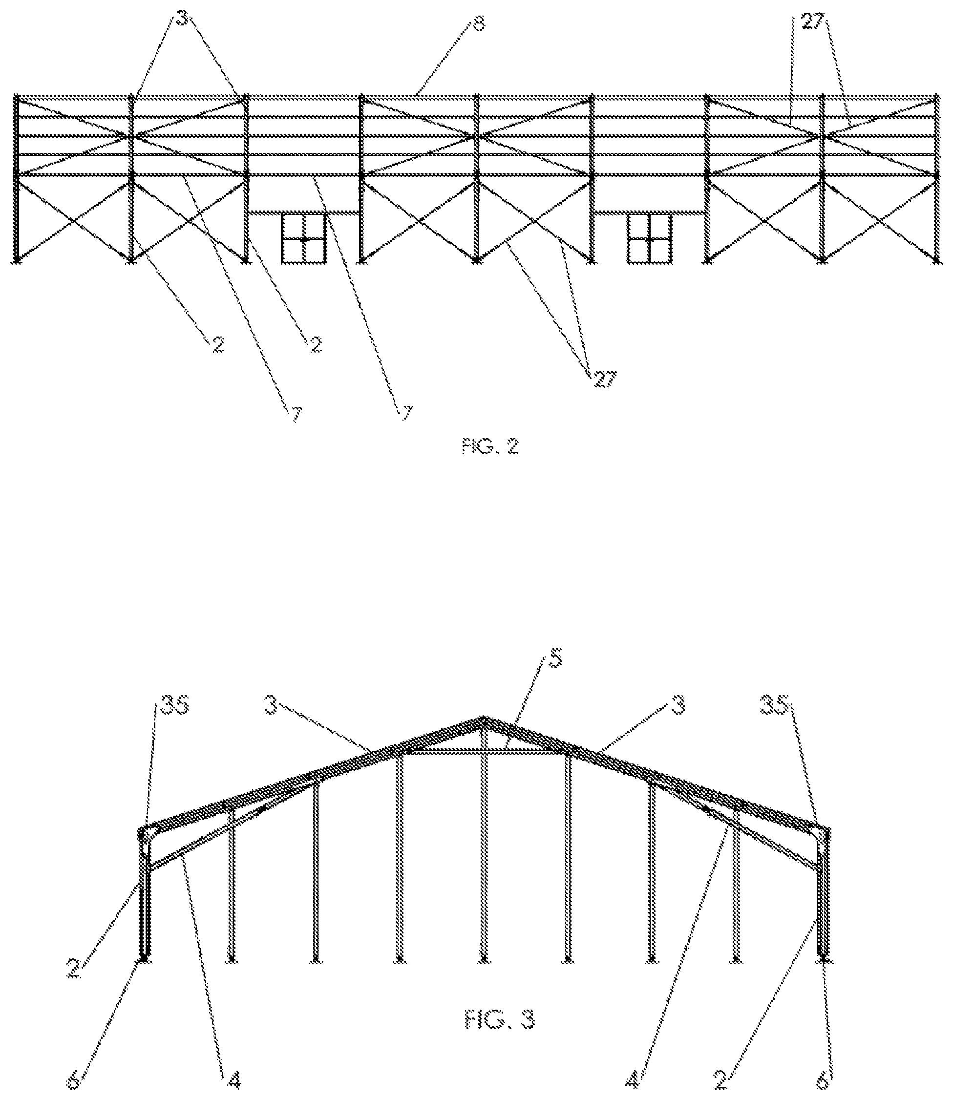 Patent US11773581 Figure 2 – Clearspan fabric structure