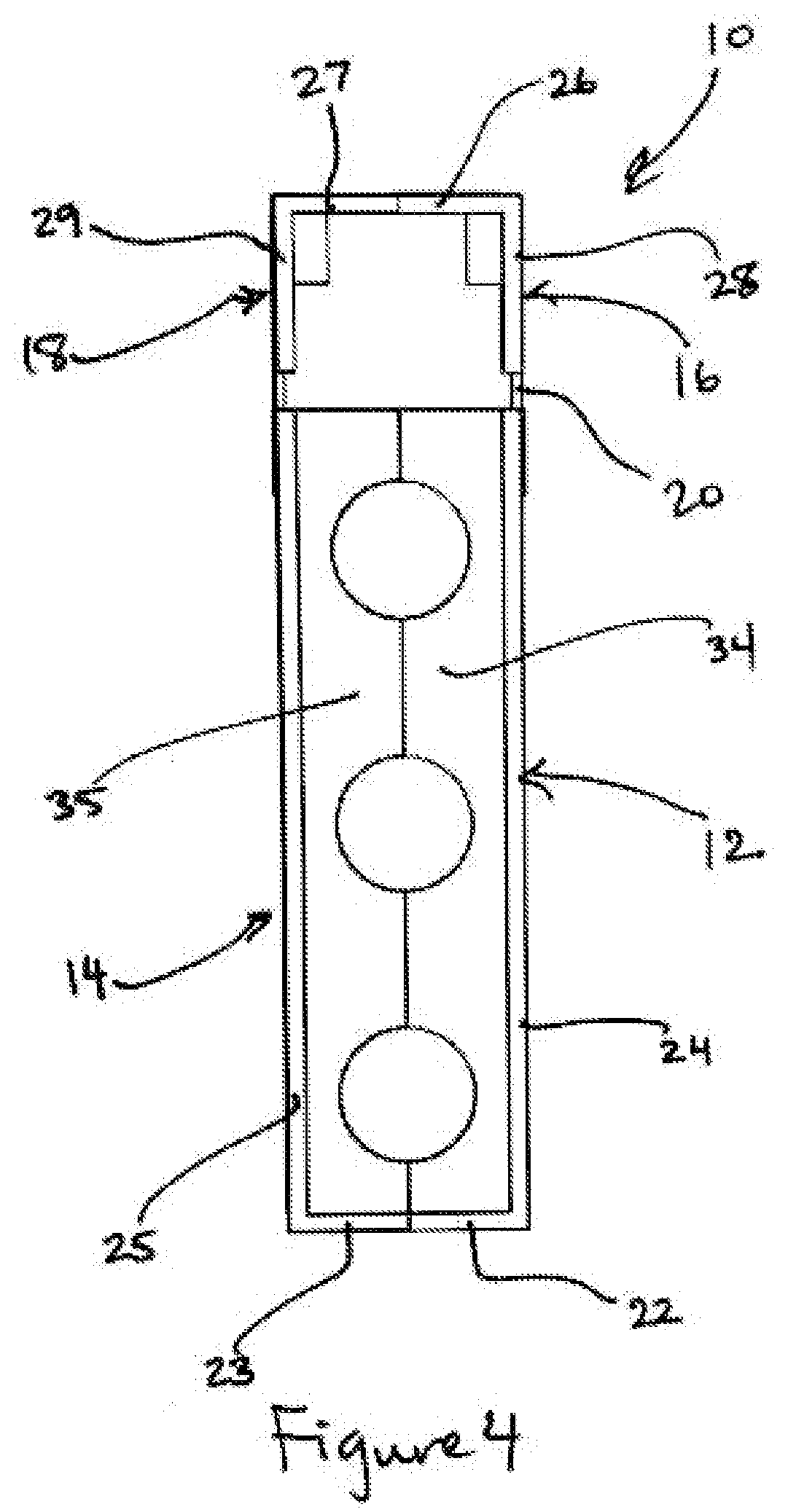 Patent US11773582 Figure 4 – Expandable hanger for beam