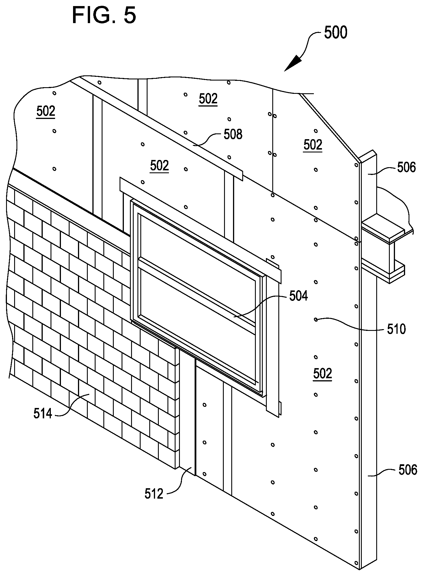 Patent US11773586 Figure 3 – Non-wicking underlayment board